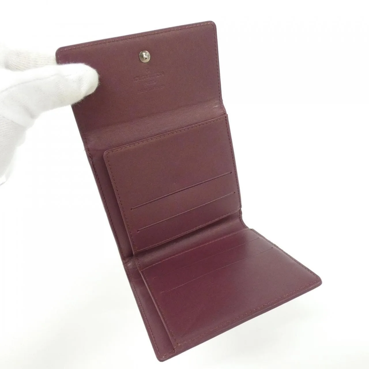 LOUIS VUITTON M65116 銀包 Monogram 黑色 Monogram 中古品A - 縮圖 3