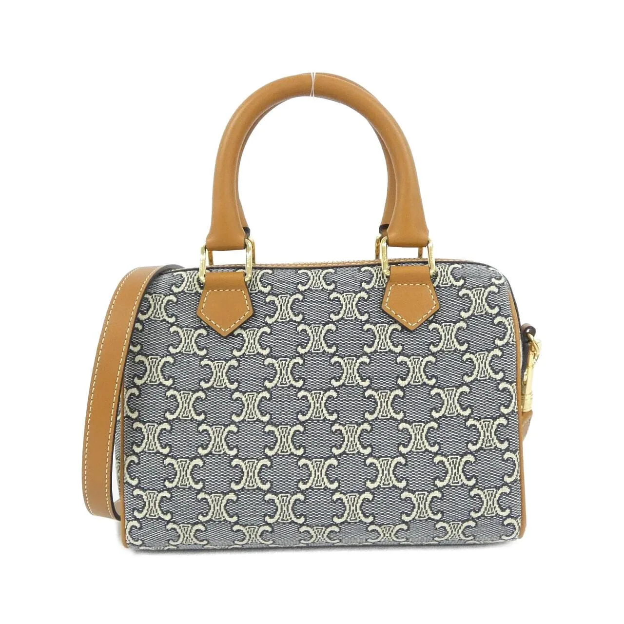 CELINE Cabas 113772U29 Boston Canvas Black