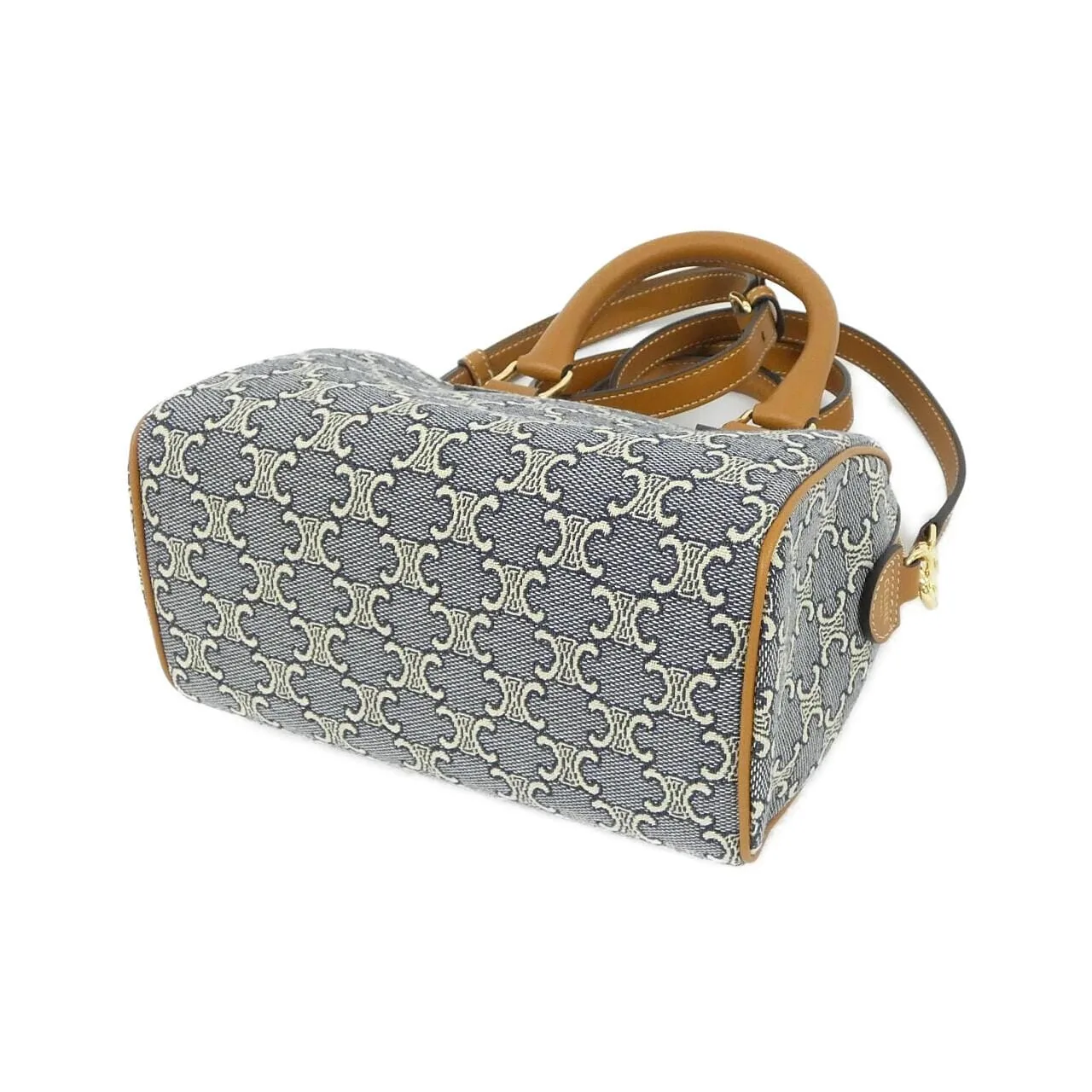 CELINE Cabas 113772U29 Boston Canvas Black Canvas New - Thumbnail 2
