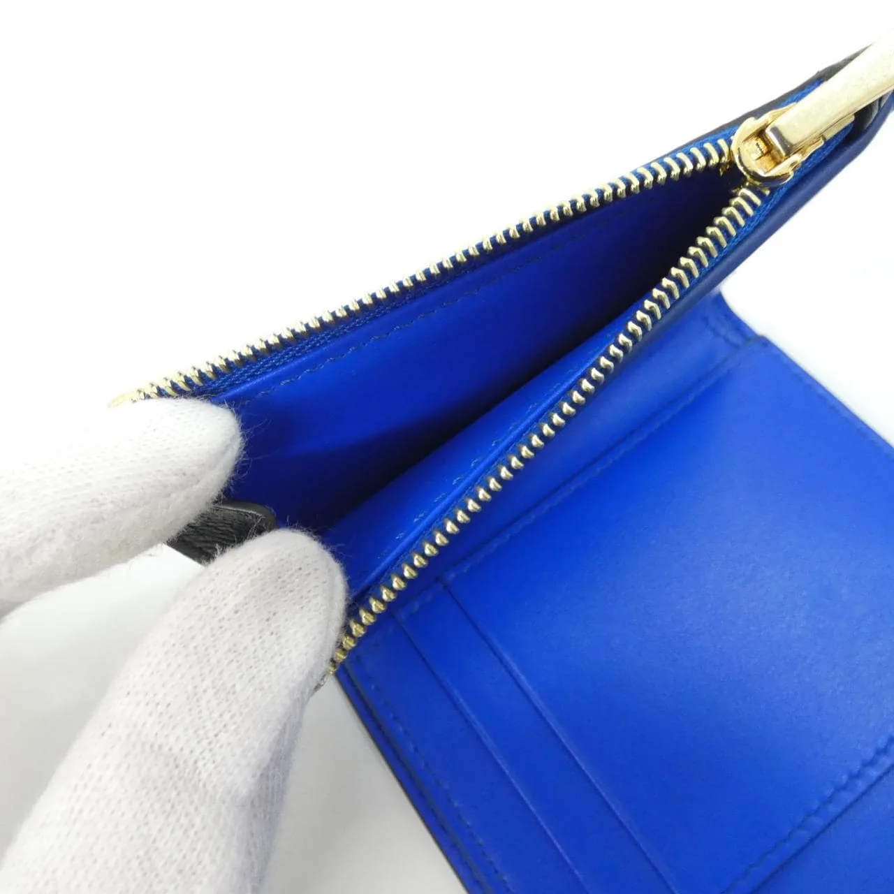 CELINE L100A2O54 銀包 黑色 新品 - 縮圖 5