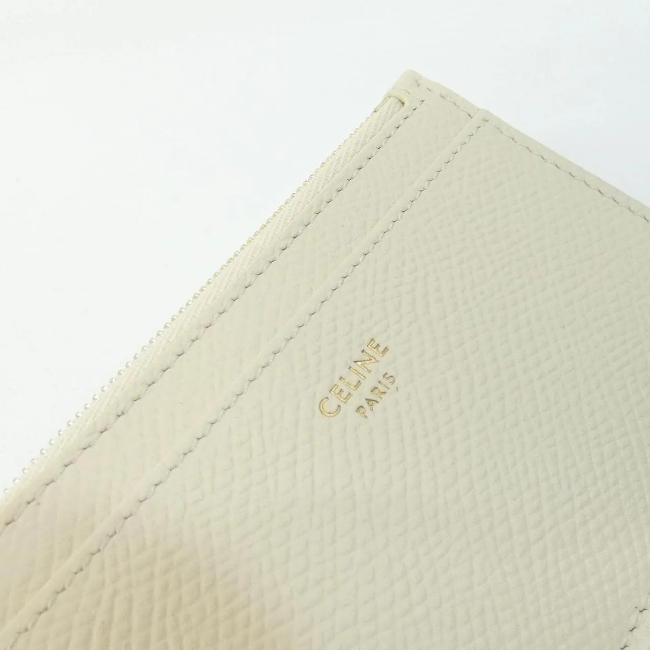 CELINE 10M083FVO Coin Case Black New - Thumbnail 3