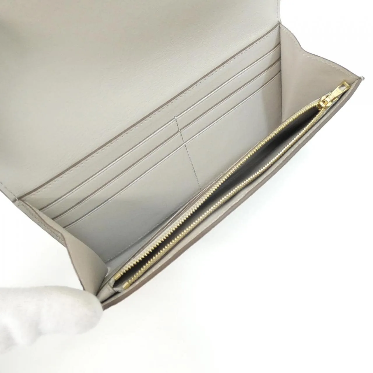 LOEWE C821ACWX07 Wallet Lambskin Black Lambskin New - Thumbnail 4