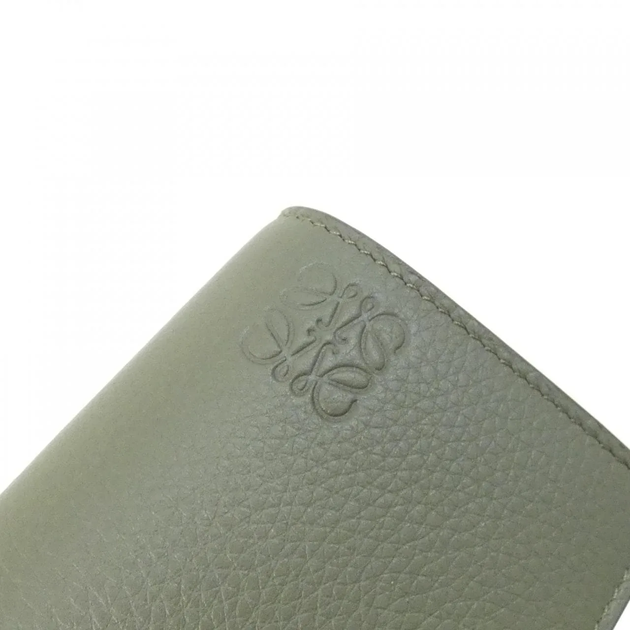 LOEWE C660TR2X04 Wallet Green New - Thumbnail 3