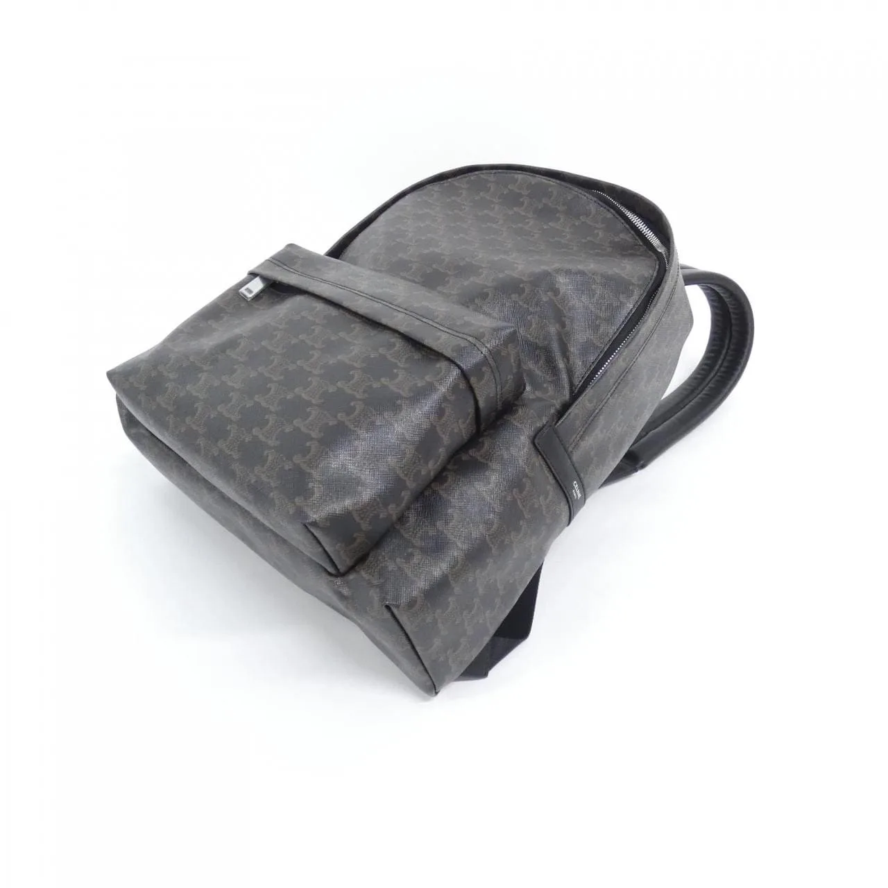 CELINE Triomphe 188382BOV Backpack Canvas Black Canvas New - Thumbnail 3