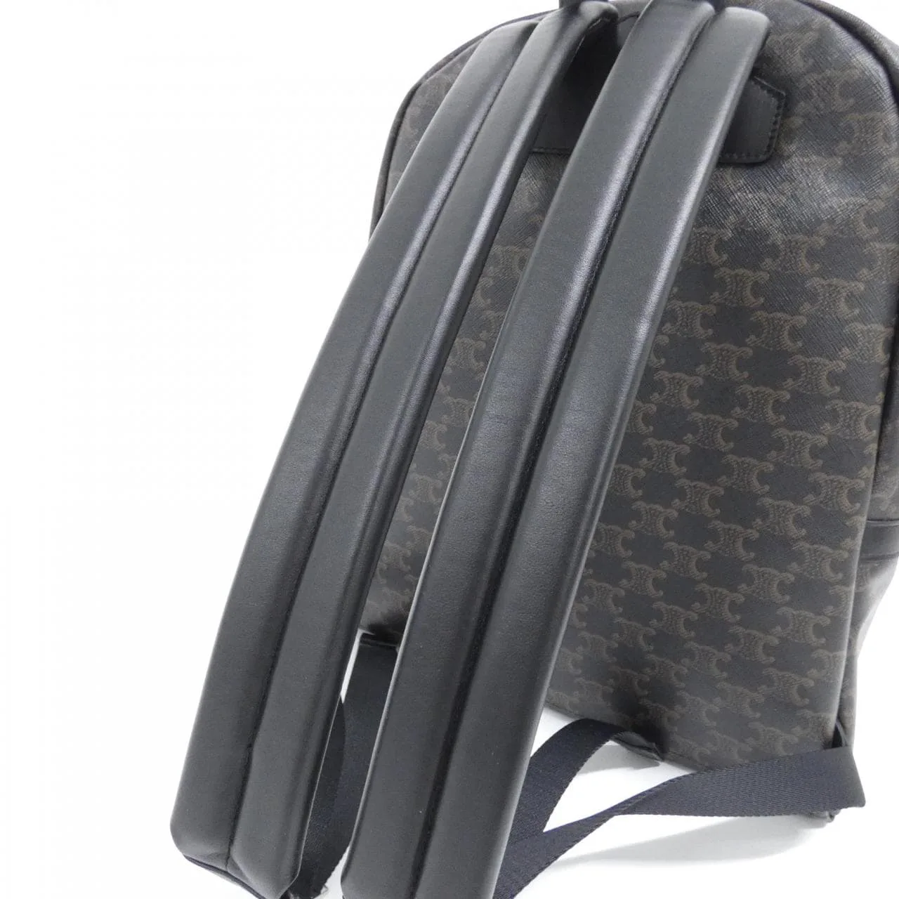 CELINE Triomphe 188382BOV Backpack Canvas Black Canvas New - Thumbnail 5