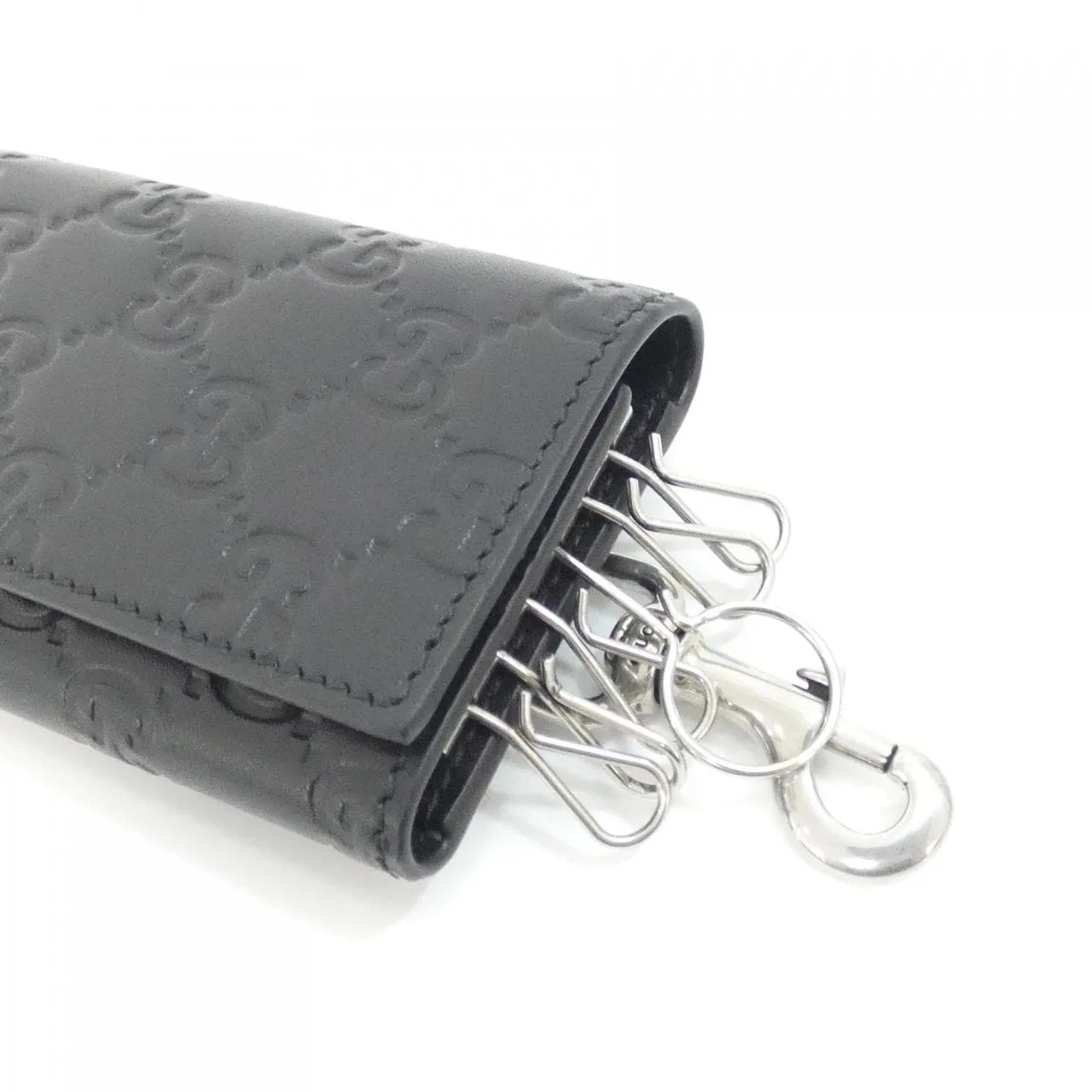 GUCCI 850212 AAFDV Key Case Leather Leather New - Thumbnail 2