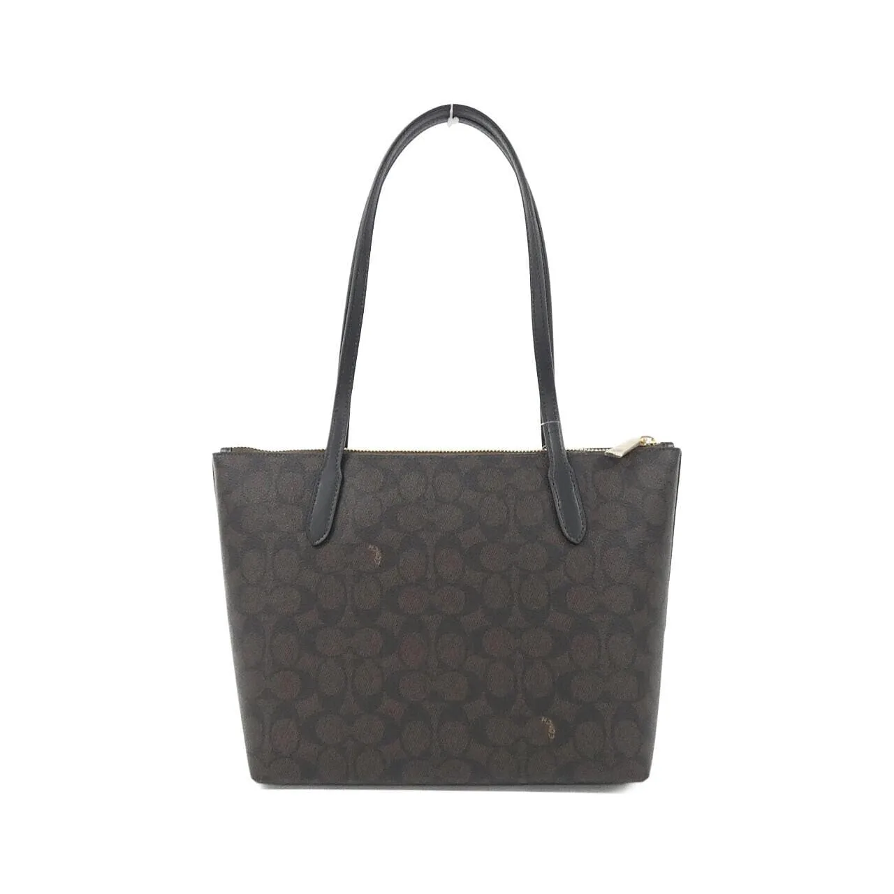 COACH CBT18 手提包 帆布 黑色 帆布 新品 - 縮圖 2