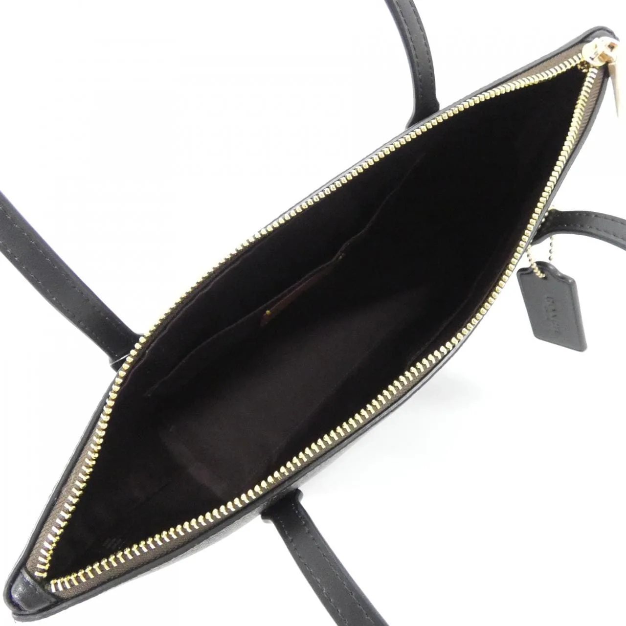 COACH CBT18 手提包 帆布 黑色 帆布 新品 - 縮圖 6