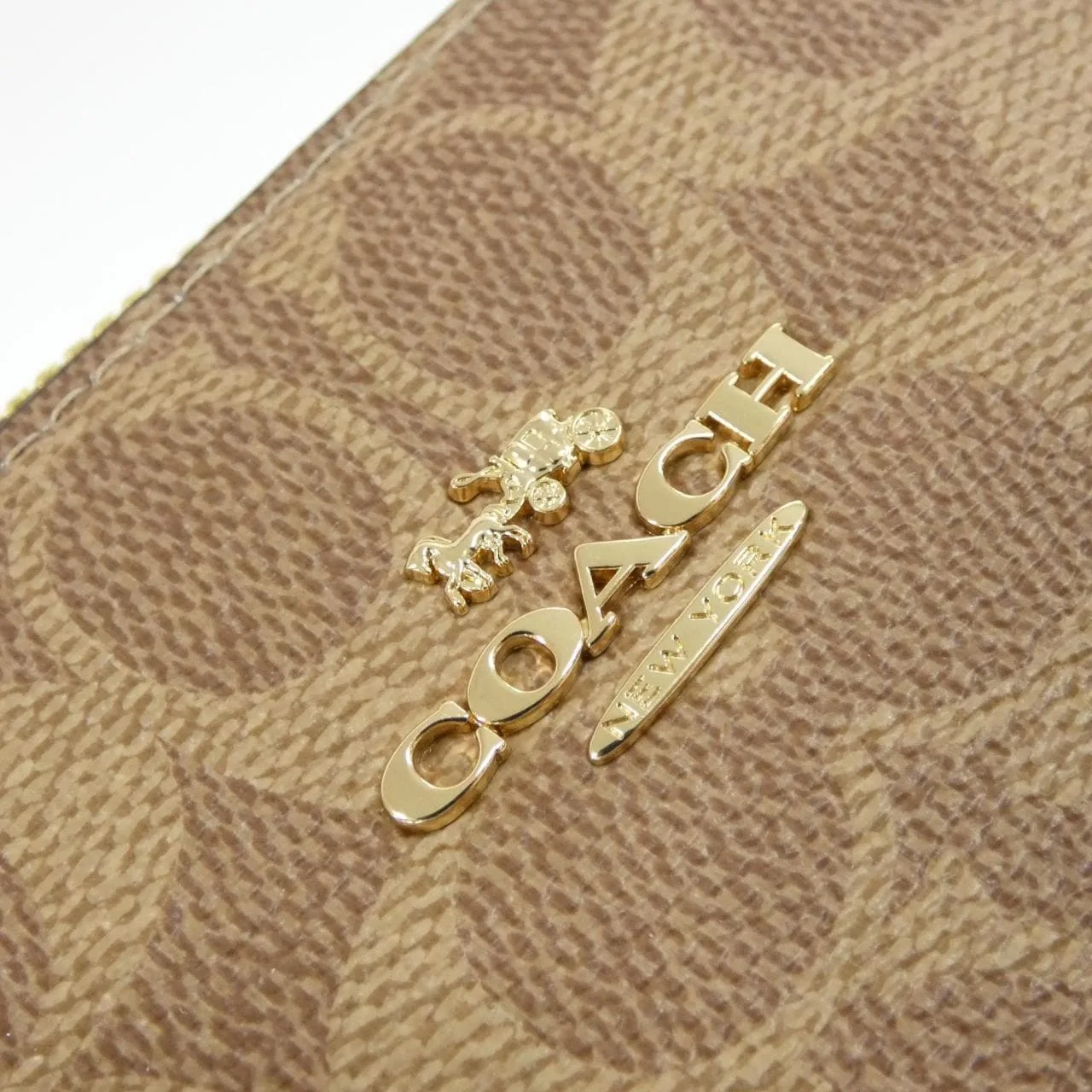 COACH CBT18 手提包 帆布 黑色 帆布 新品 - 縮圖 4