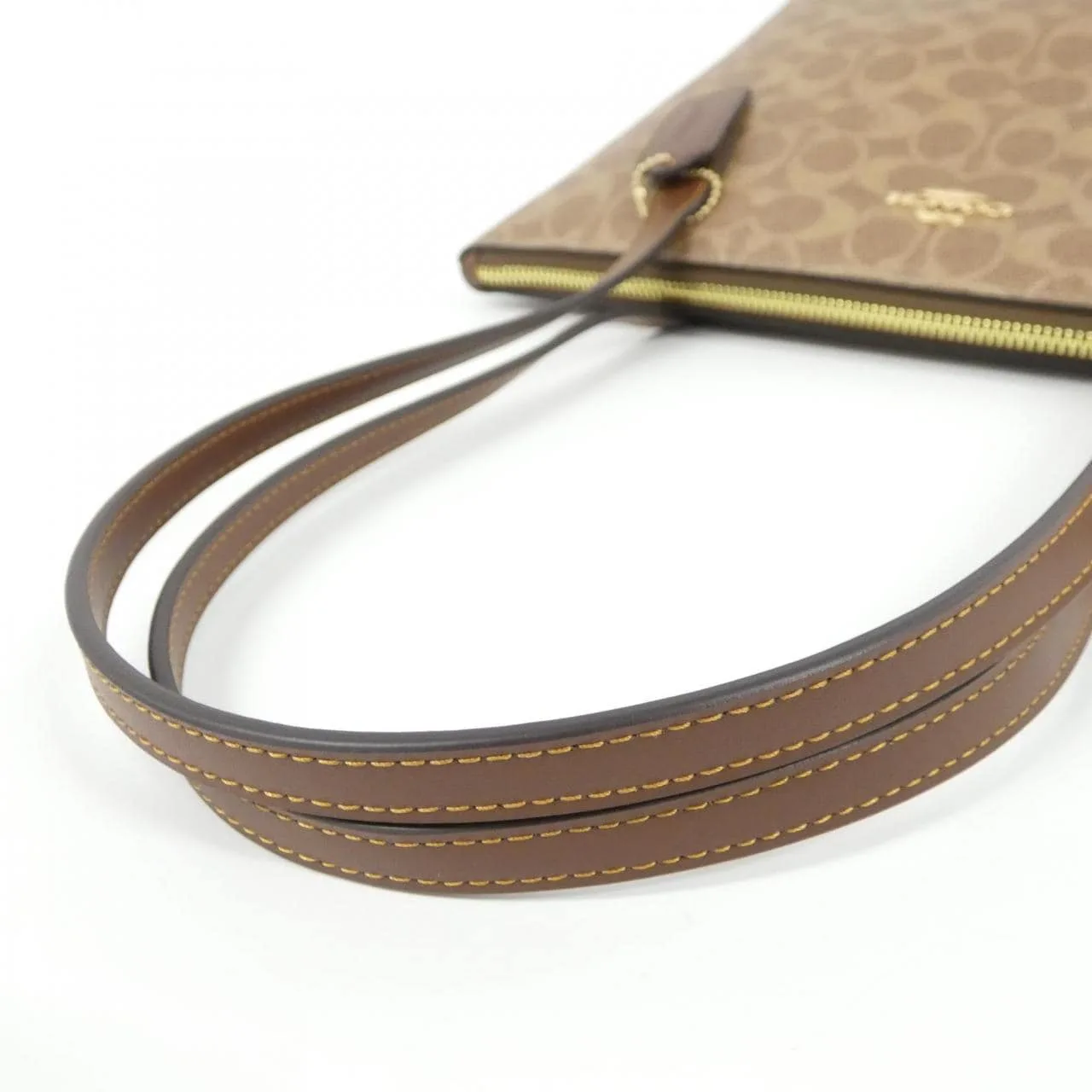 COACH CBT18 手提包 帆布 黑色 帆布 新品 - 縮圖 5