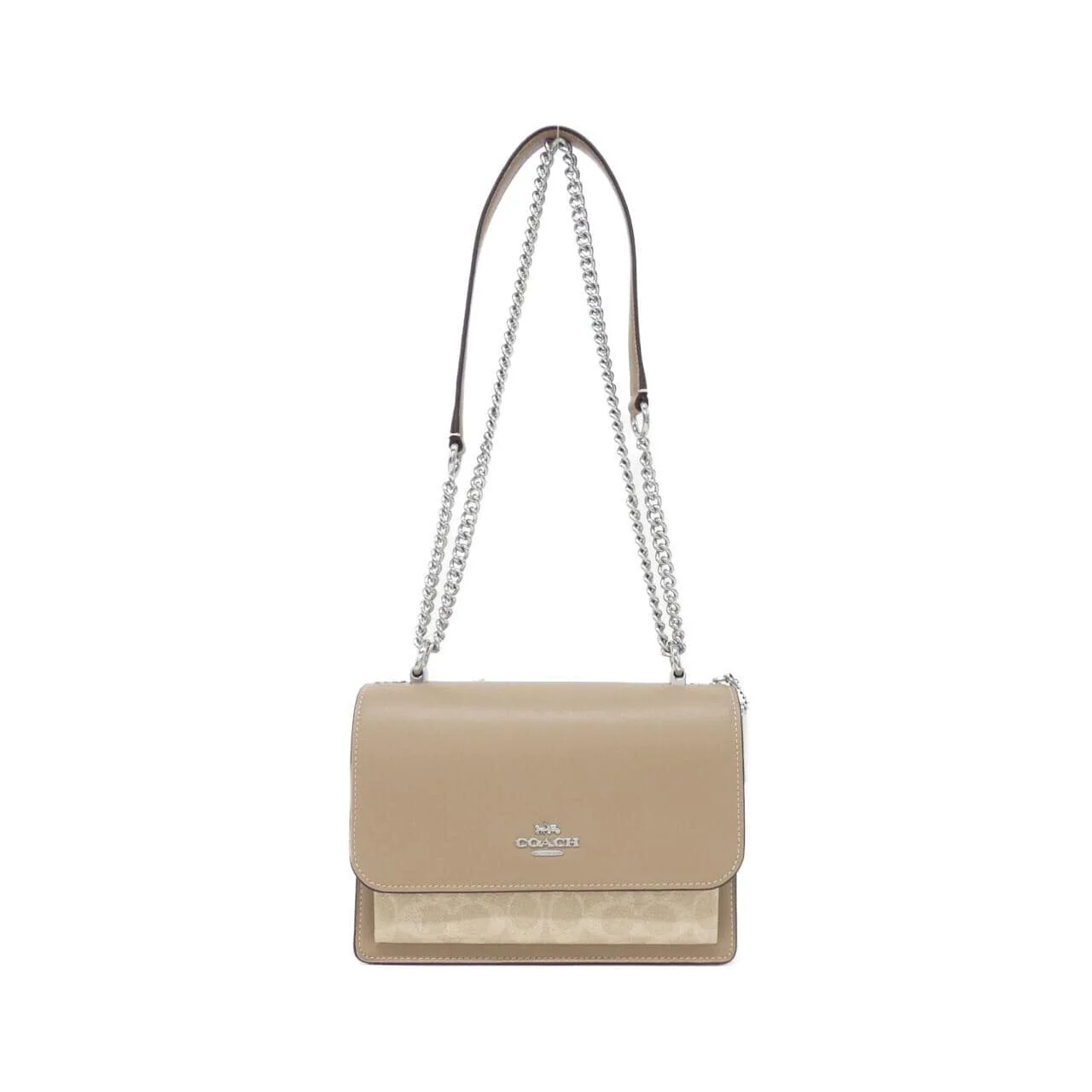 COACH CV978 肩背包 帆布 Black