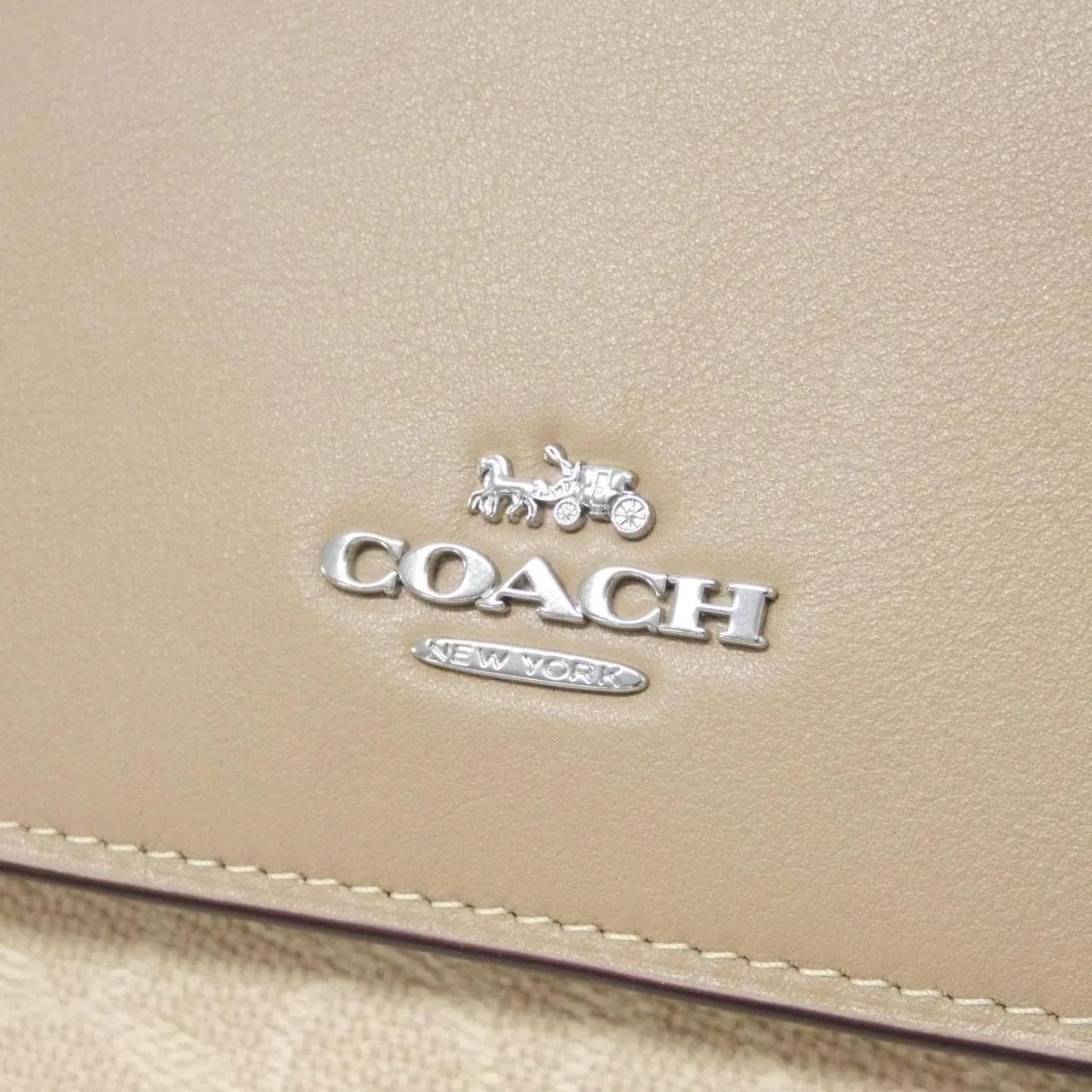 COACH CV978 肩背包 帆布 黑色 帆布 新品 - 縮圖 4