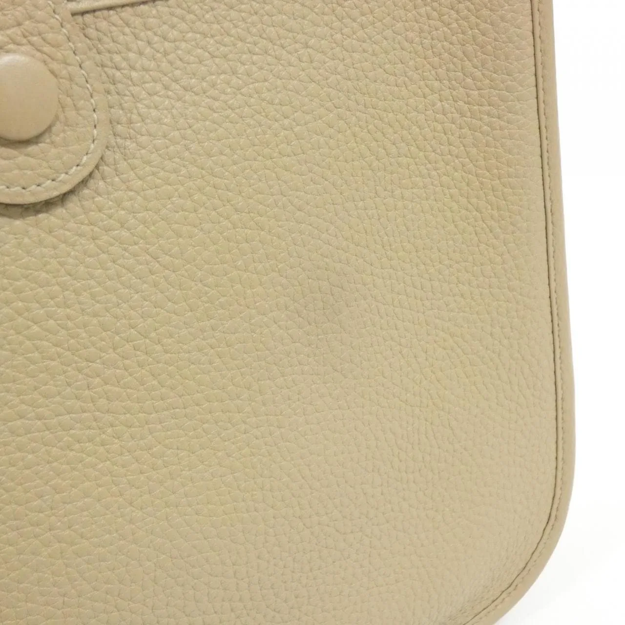 HERMES Evelyne 071404CK Shoulder Clemence Black Clemence Leather Rank A - Thumbnail 5