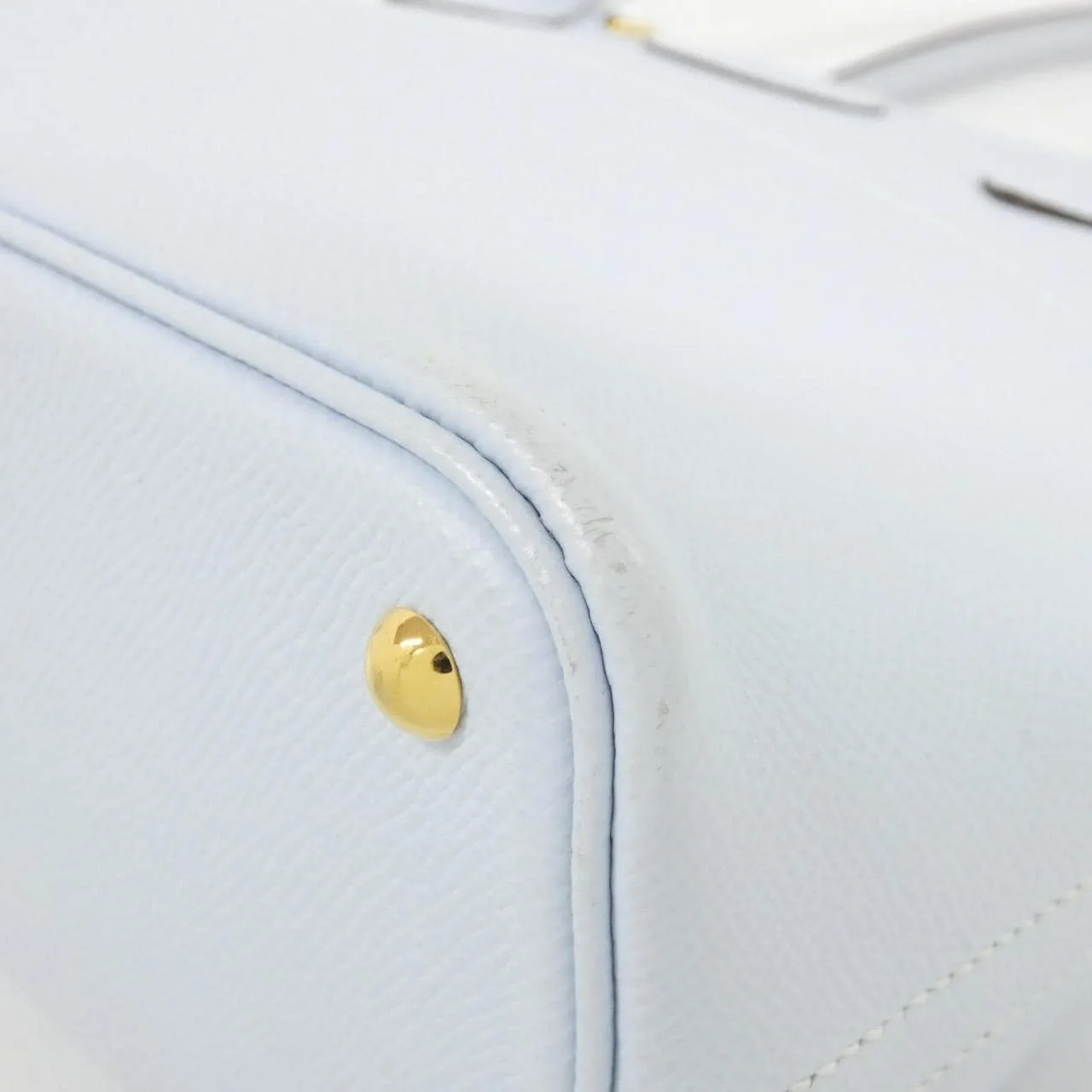 HERMES Bolide 049431CC Handbag Epsom Blue Epsom Leather Rank B - Thumbnail 3