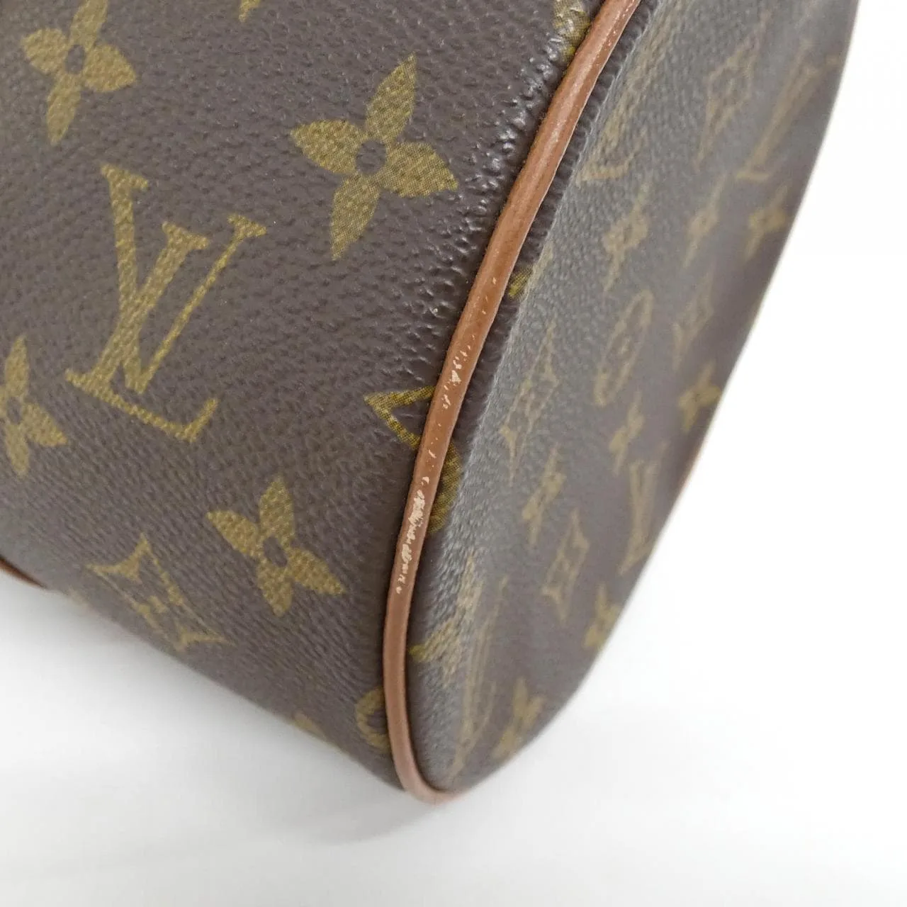 LOUIS VUITTON Papillon M51365 Handbag Monogram 黑色 Monogram 中古品A - 縮圖 3