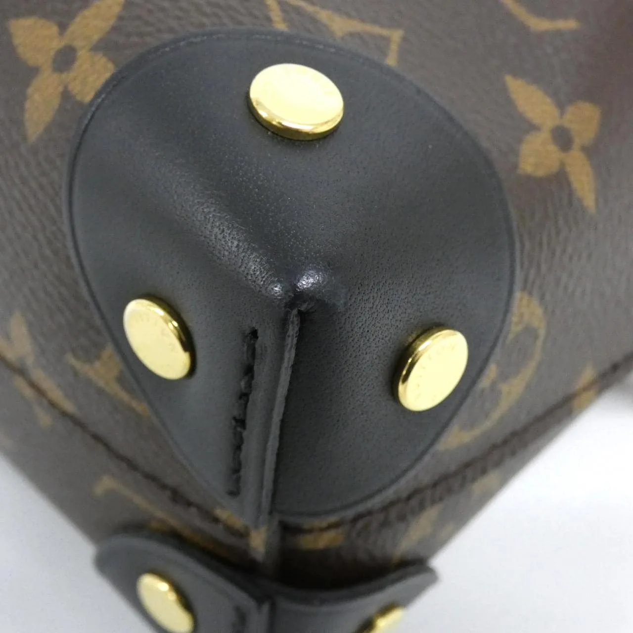 LOUIS VUITTON M45571 Handbag Monogram 黑色 Monogram 中古品A - 縮圖 3