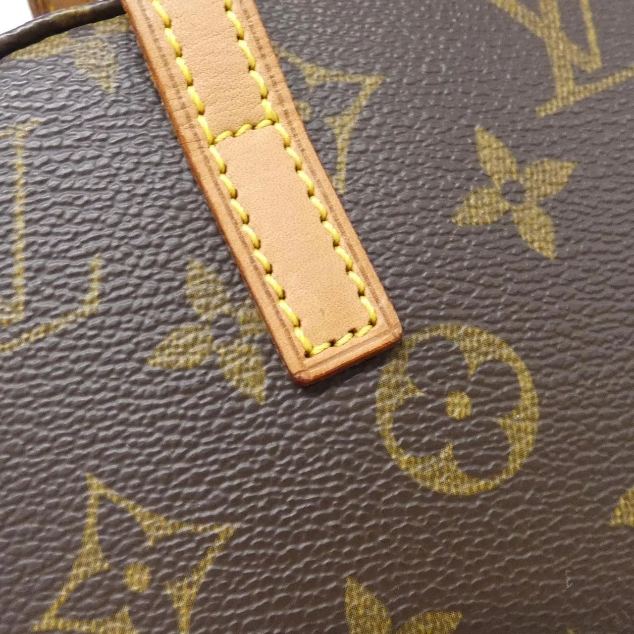 LOUIS VUITTON M47500 Handbag Monogram 黑色 Monogram 中古品A - 縮圖 3