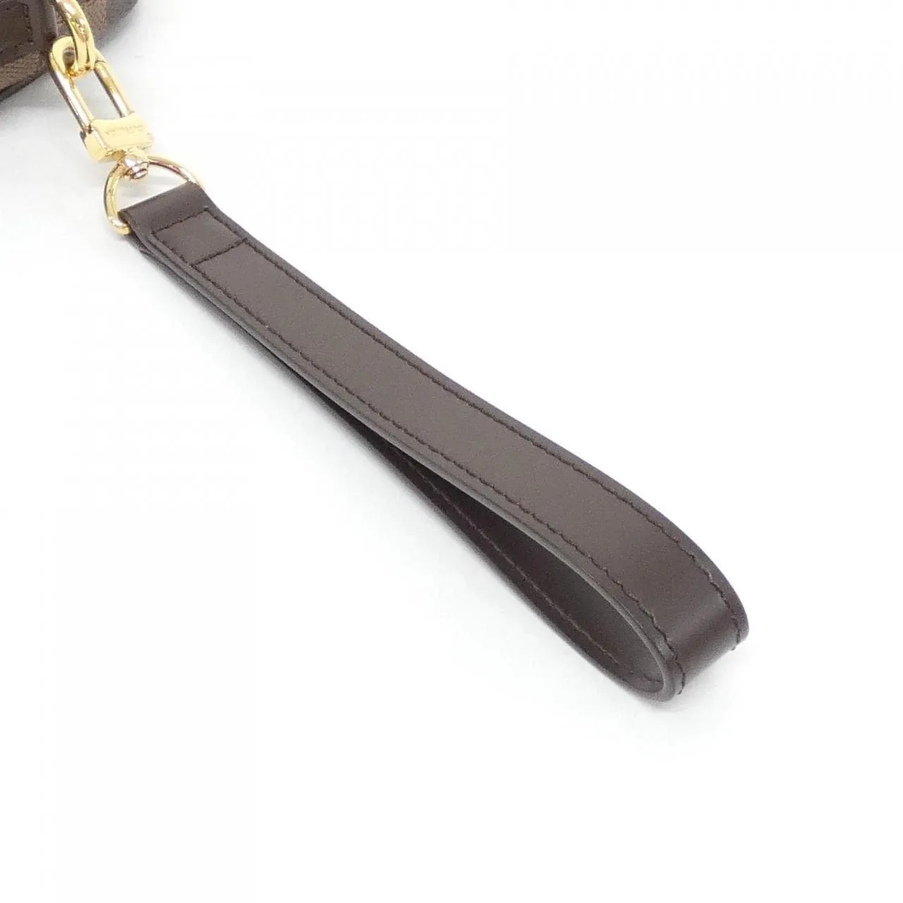 LOUIS VUITTON Pochette N41219 公事包 Damier 黑色 Damier 中古品A - 縮圖 4