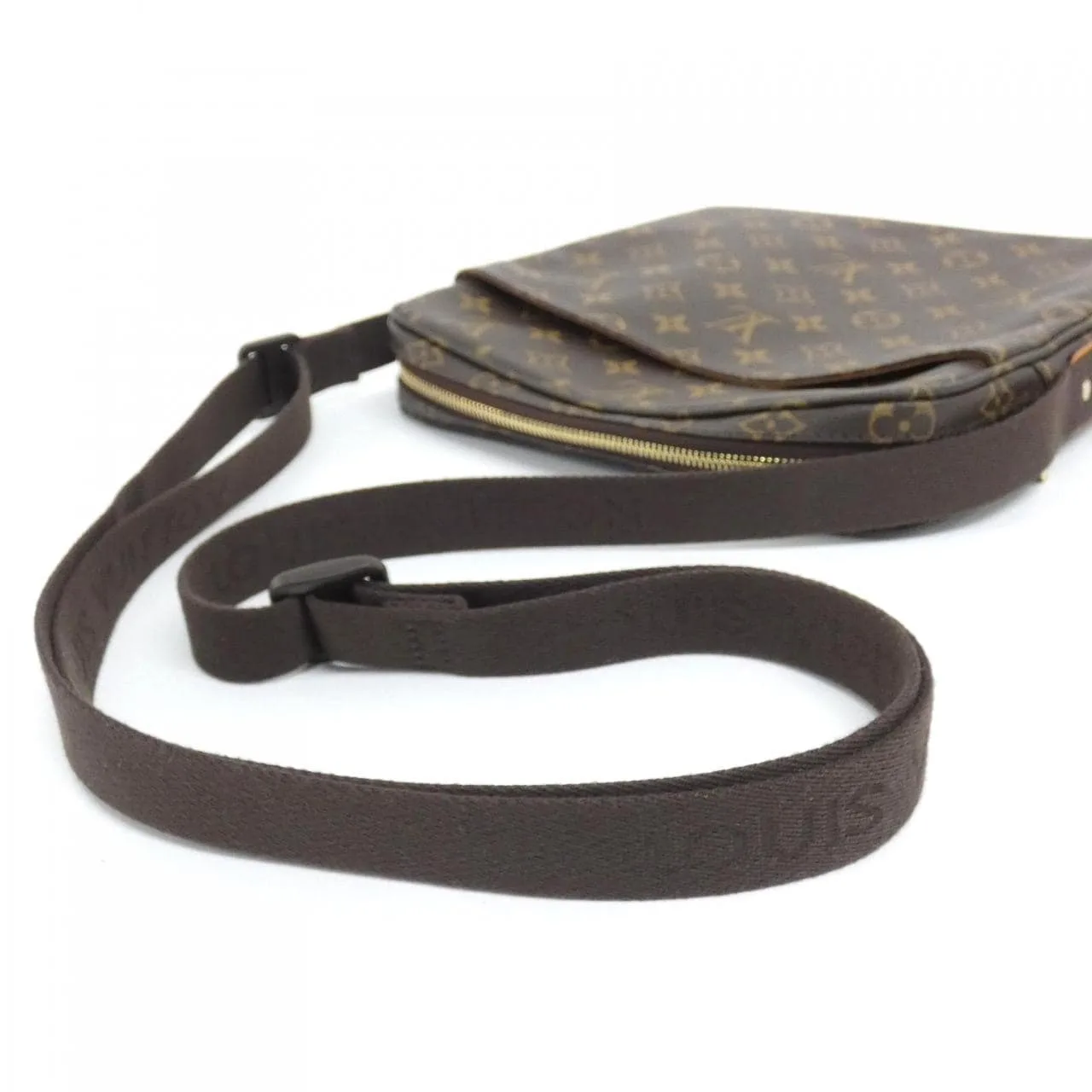 LOUIS VUITTON Trotteur M97037 Shoulder Monogram 黑色 Monogram 中古品A - 縮圖 4