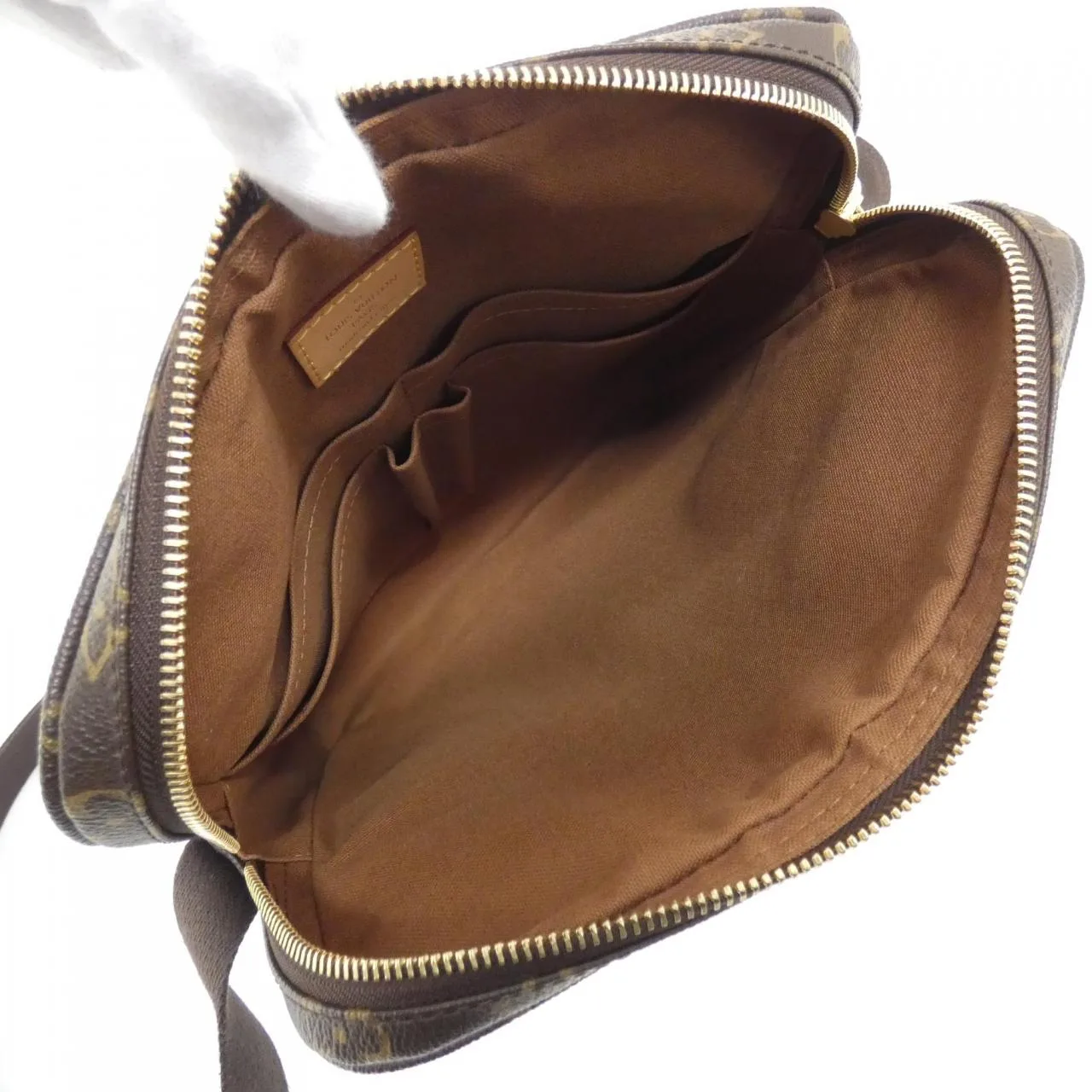 LOUIS VUITTON Trotteur M97037 Shoulder Monogram 黑色 Monogram 中古品A - 縮圖 5