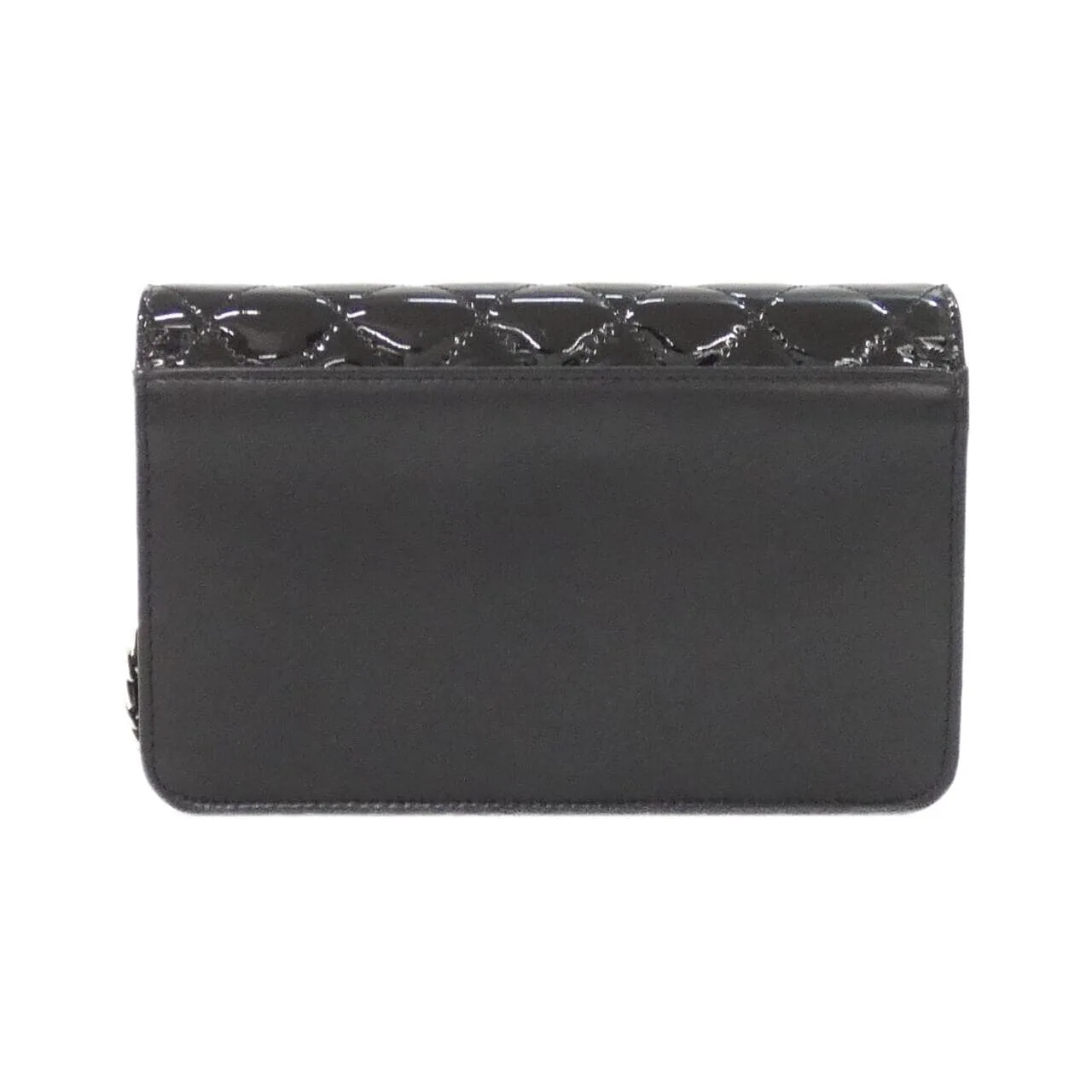 CHANEL 銀包 漆皮 2