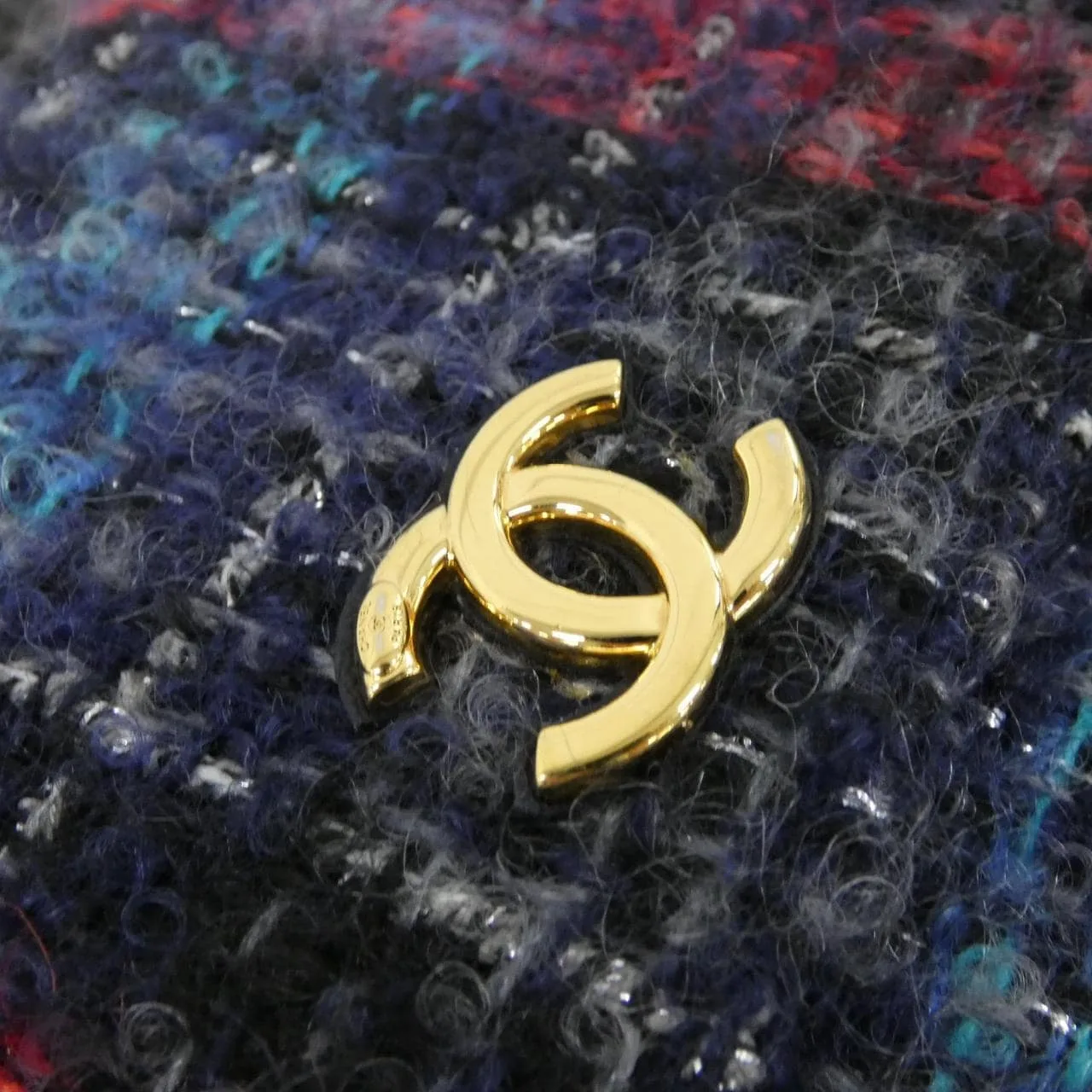 CHANEL 57525 肩背包 粗花呢 4