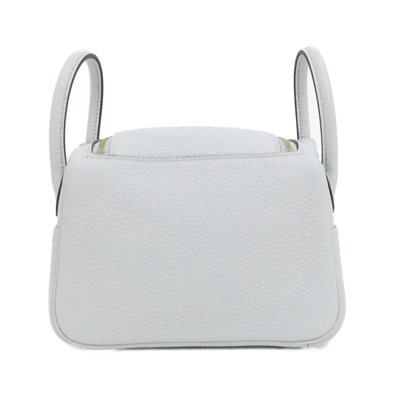 HERMES Lindy 085956CC Shoulder Clemence Blue Clemence Leather Rank A - Thumbnail 2