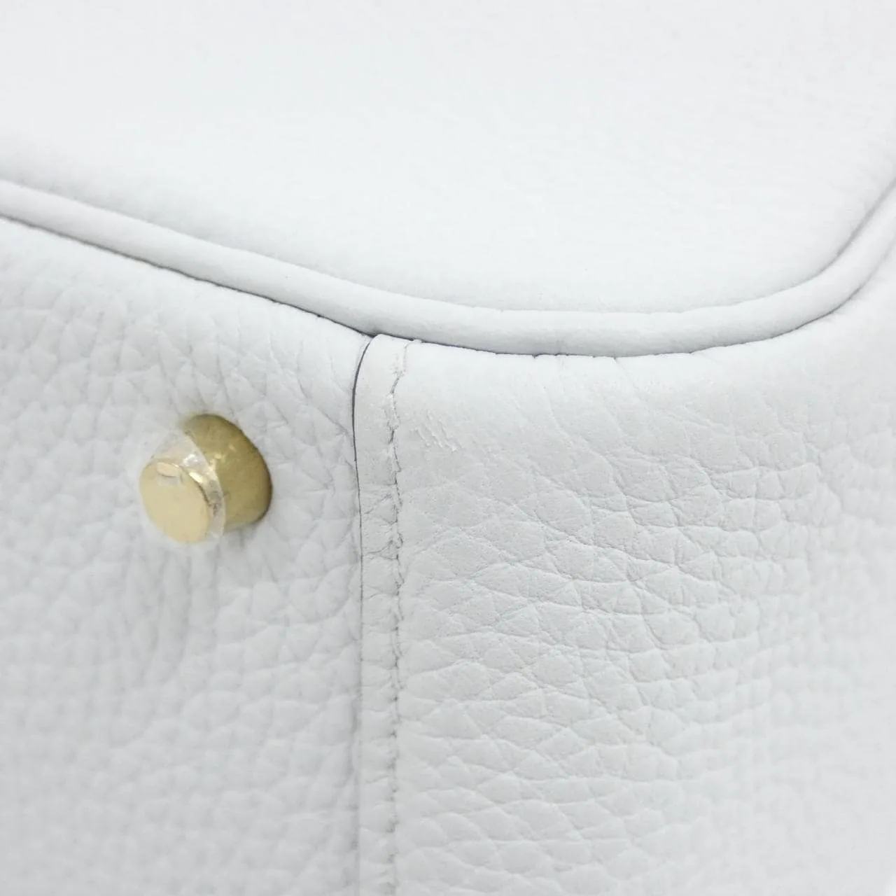 HERMES Lindy 085956CC Shoulder Clemence Blue Clemence Leather Rank A - Thumbnail 3