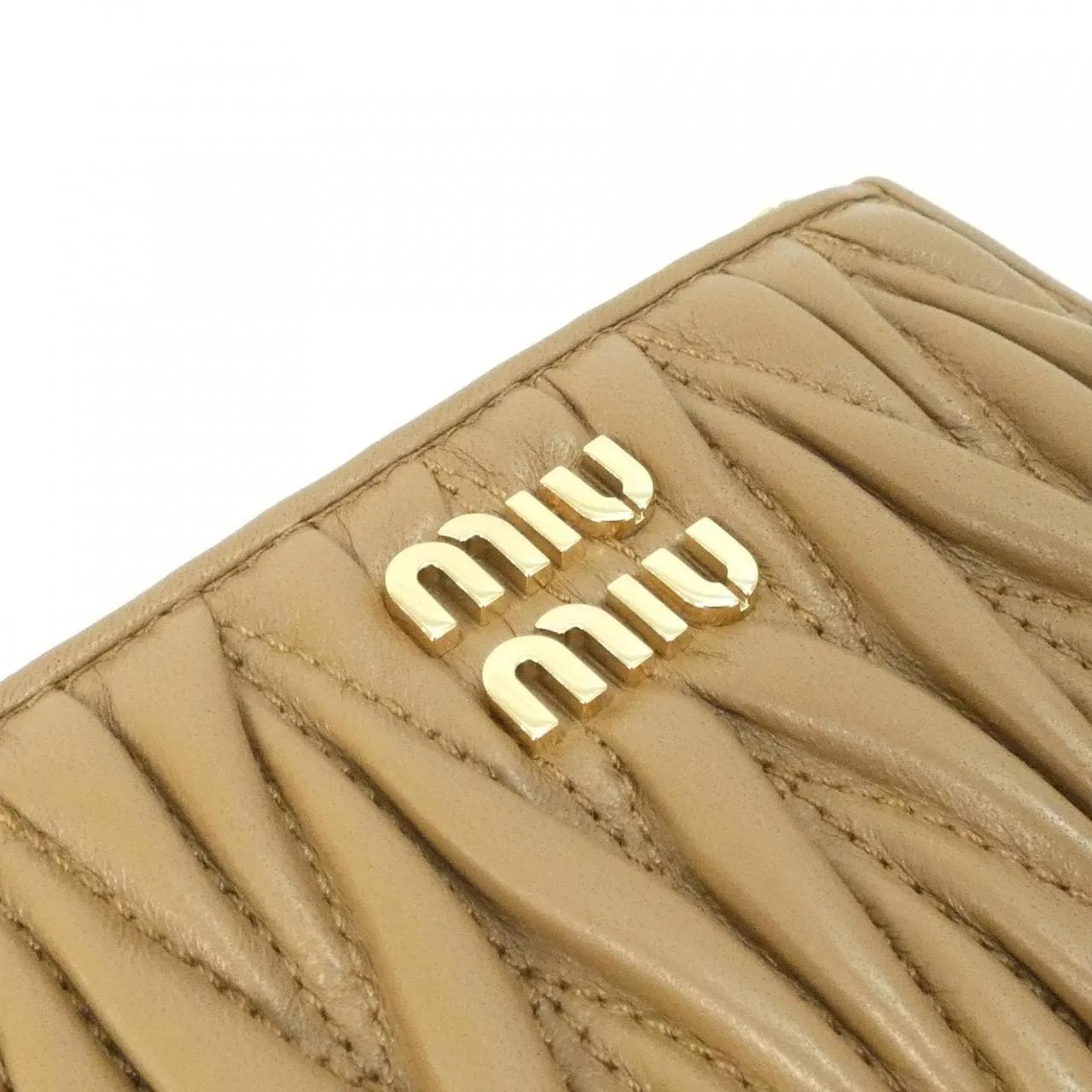 MIU MIU 5MC093 散紙包 黑色 新品 - 縮圖 3