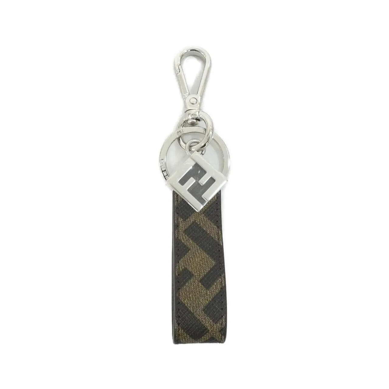 FENDI 7AP100 AFCB Key Case Canvas