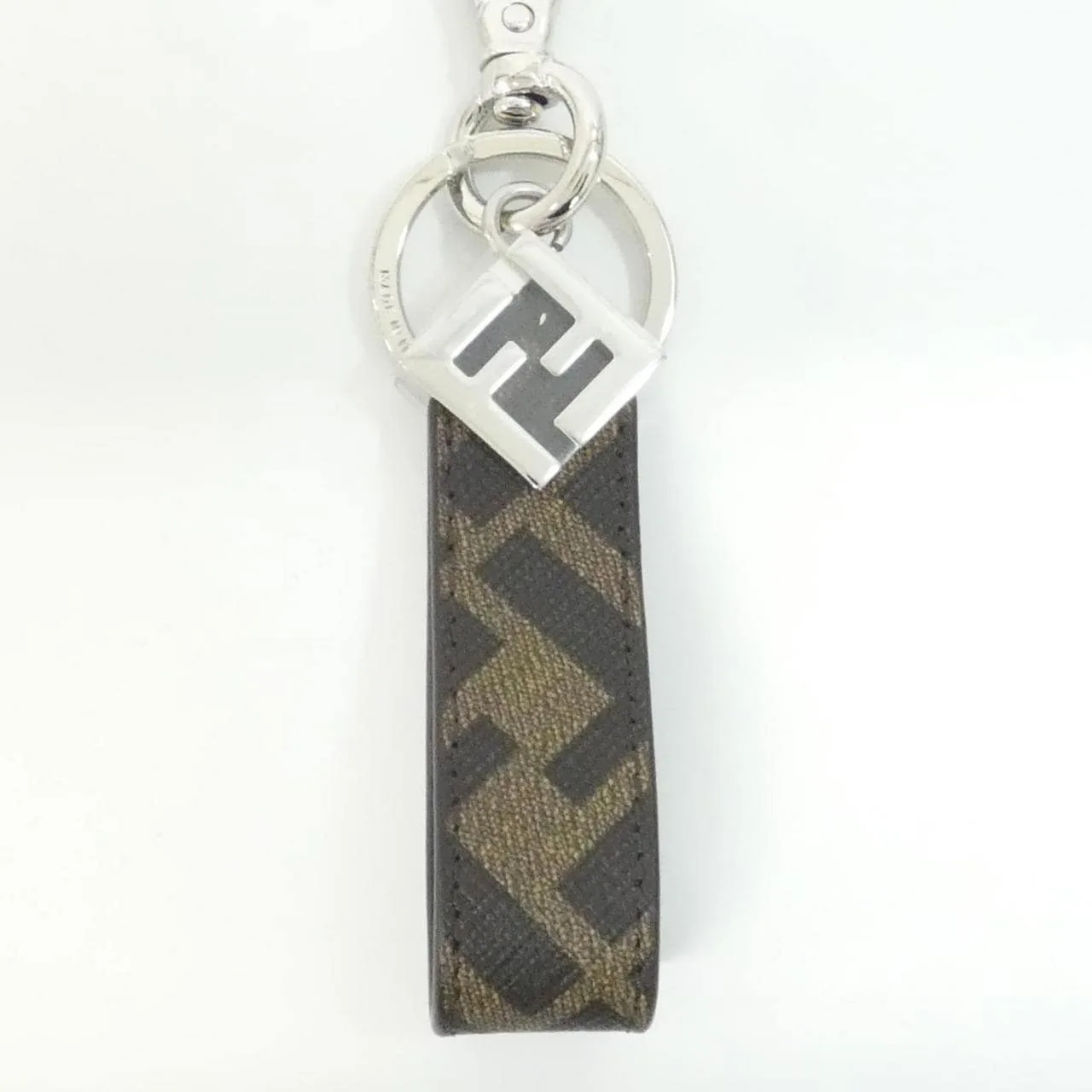 FENDI 7AP100 AFCB Key Case Canvas