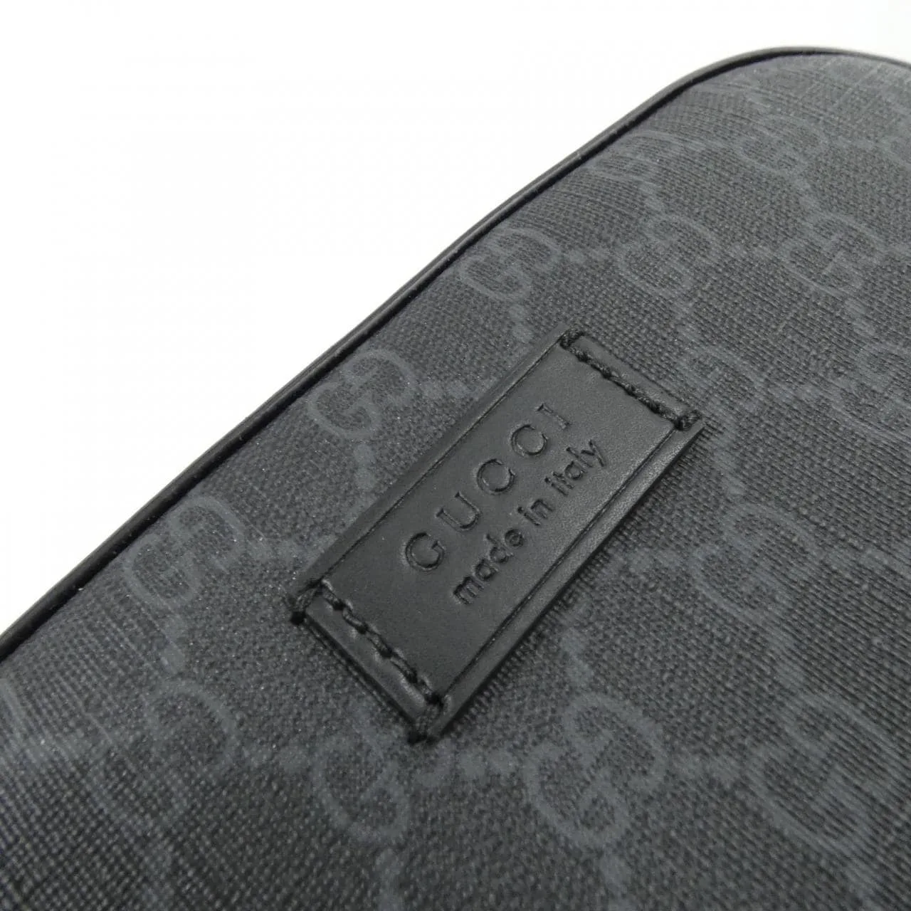 GUCCI 574886 K5RLN 肩背包 帆布 黑色 帆布 新品 - 縮圖 4