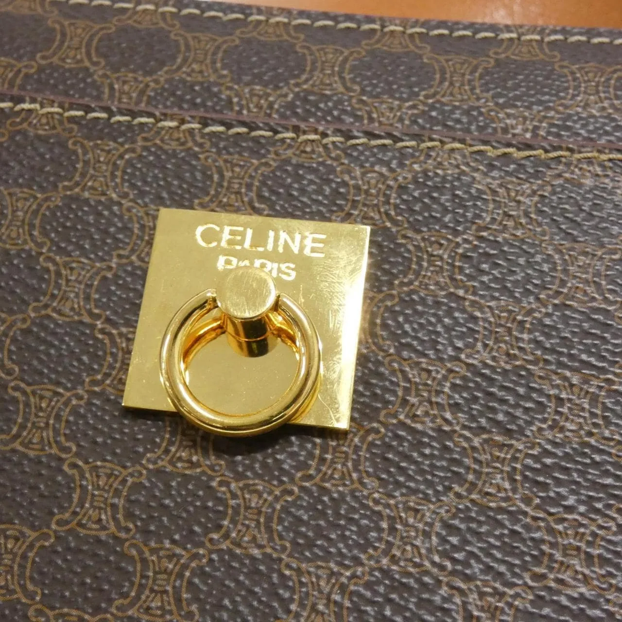 CELINE 肩背包 帆布 4