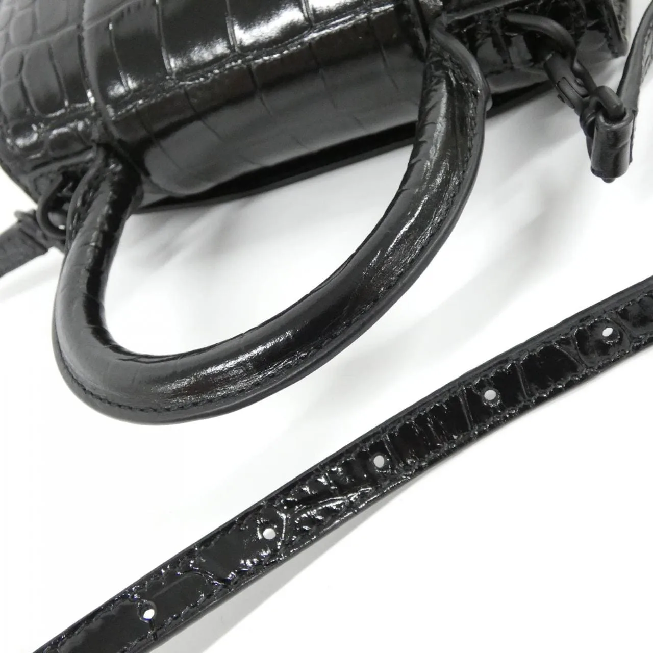 BALENCIAGA Hourglass 592833 1LR67 Handbag New - Thumbnail 5