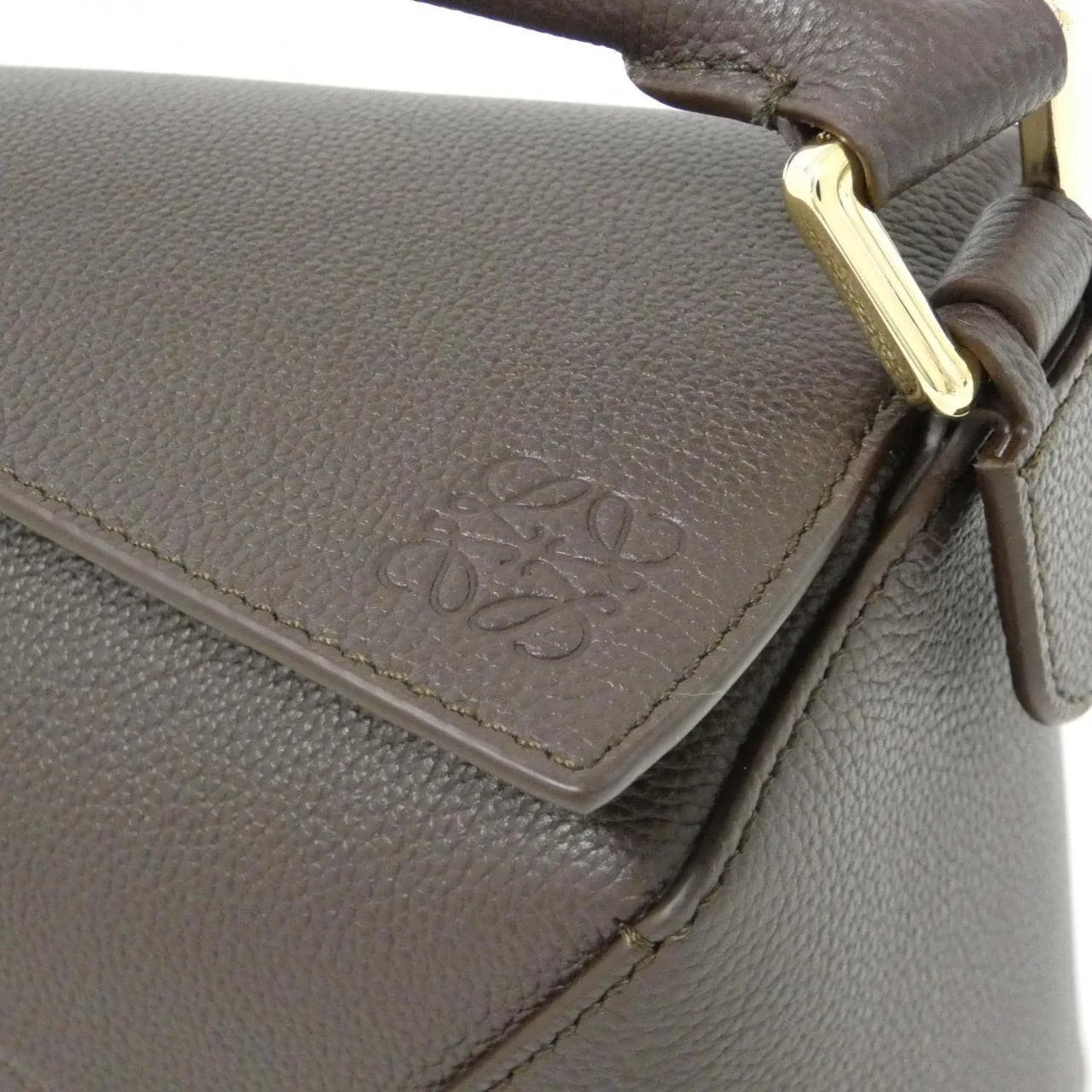 LOEWE Puzzle A510P60XAW Handbag Black New - Thumbnail 4