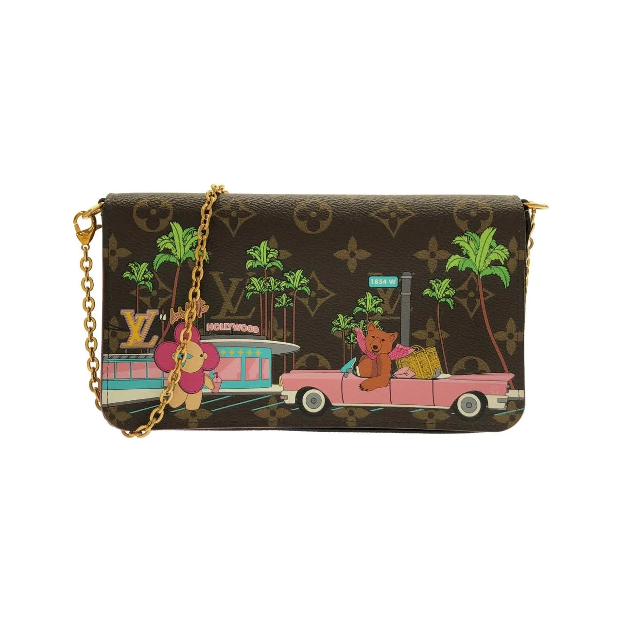 LOUIS VUITTON Pochette M80859 Shoulder Monogram