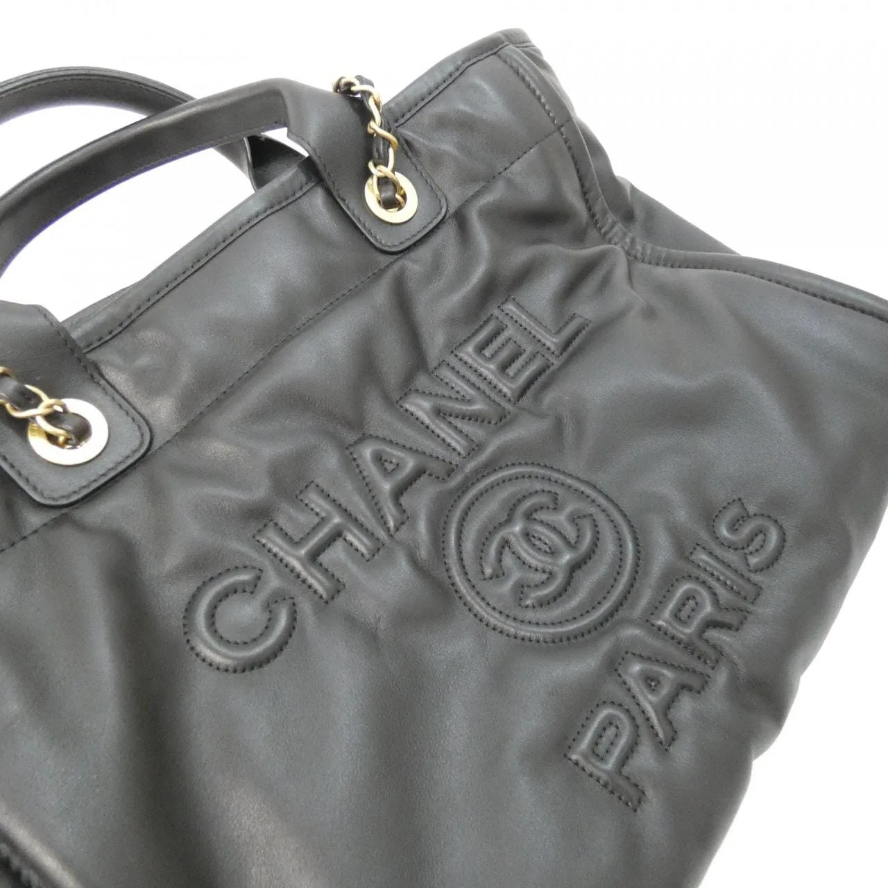 CHANEL Deauville AS3351 手提包 4