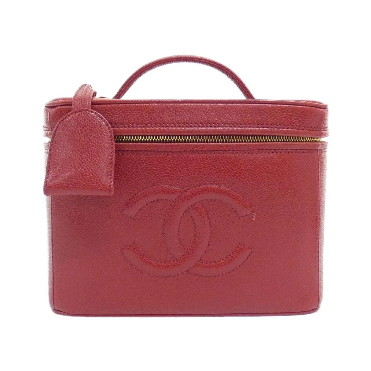 CHANEL 06238 Handbag Grained Calfskin