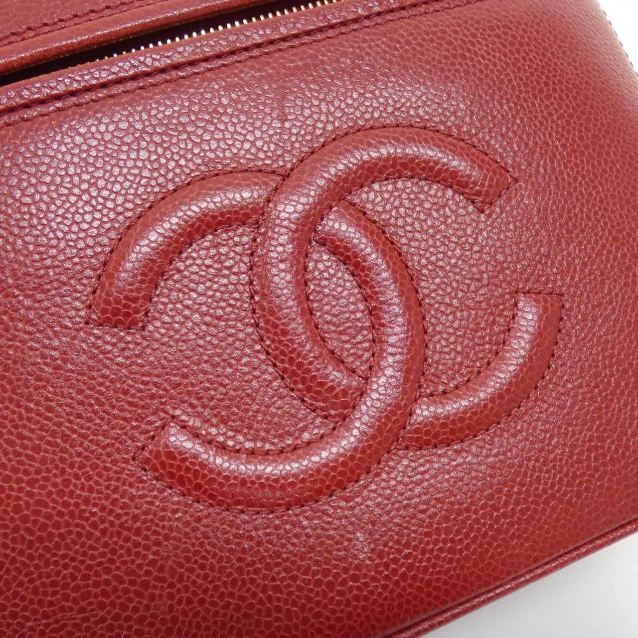 CHANEL 06238 手提包 荔枝紋牛皮 4