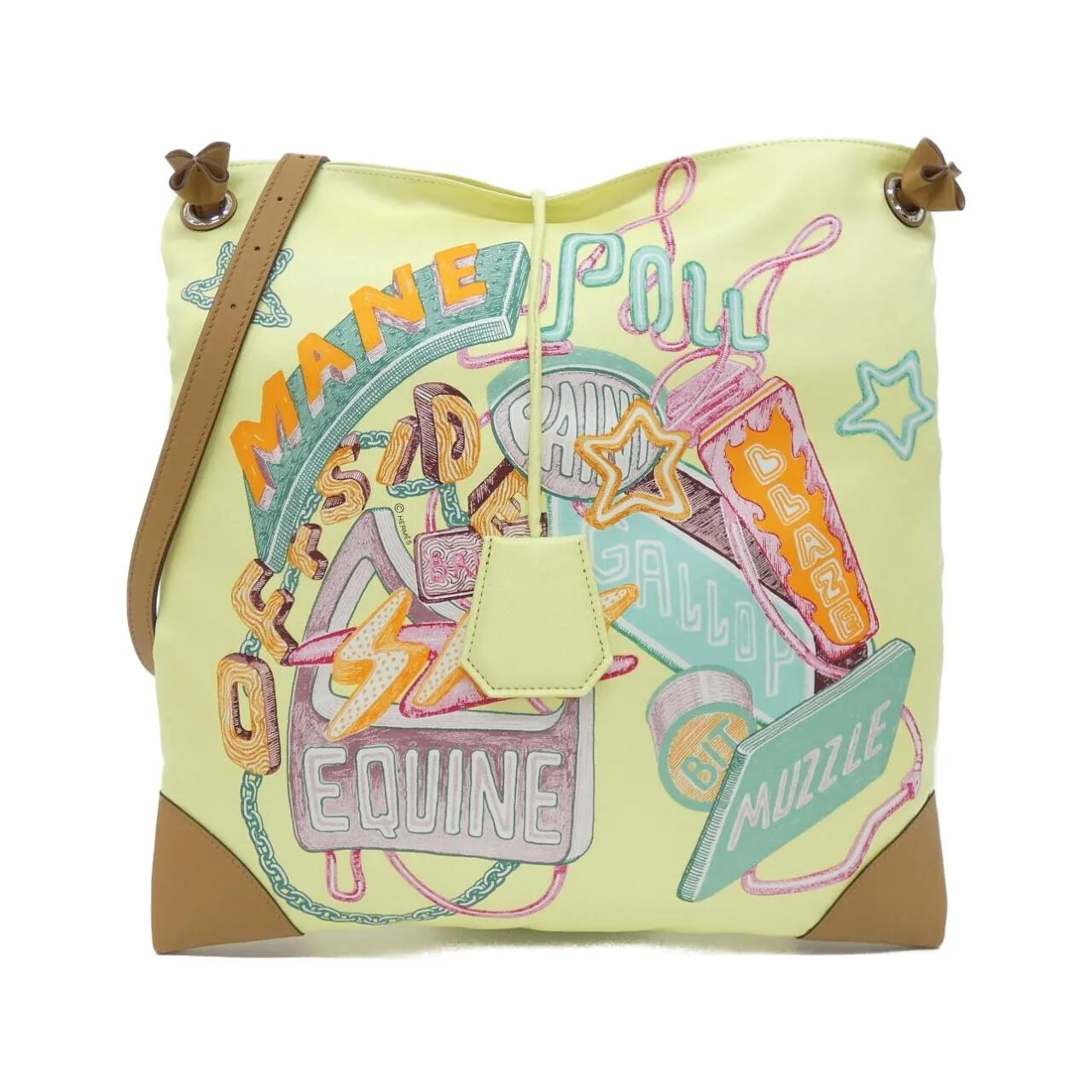 HERMES Silky City 084535CK Shoulder Swift