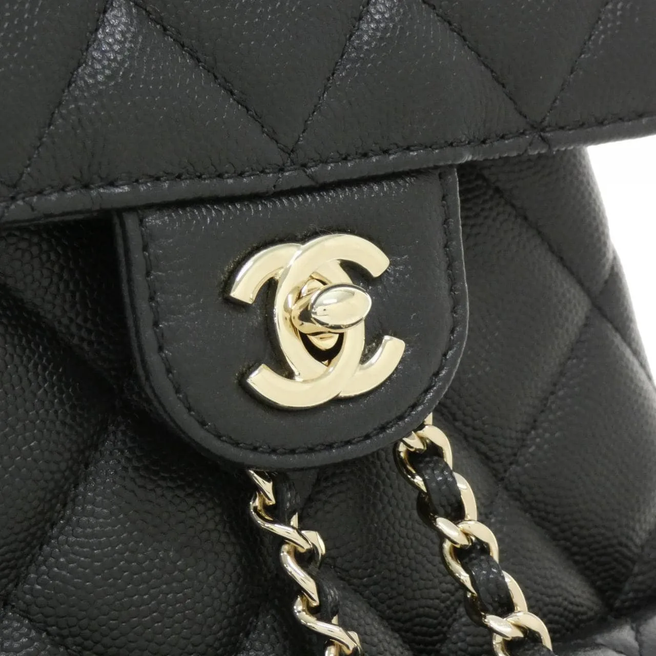 CHANEL Chanel 22 AS3200 Backpack Grained Calfskin 4
