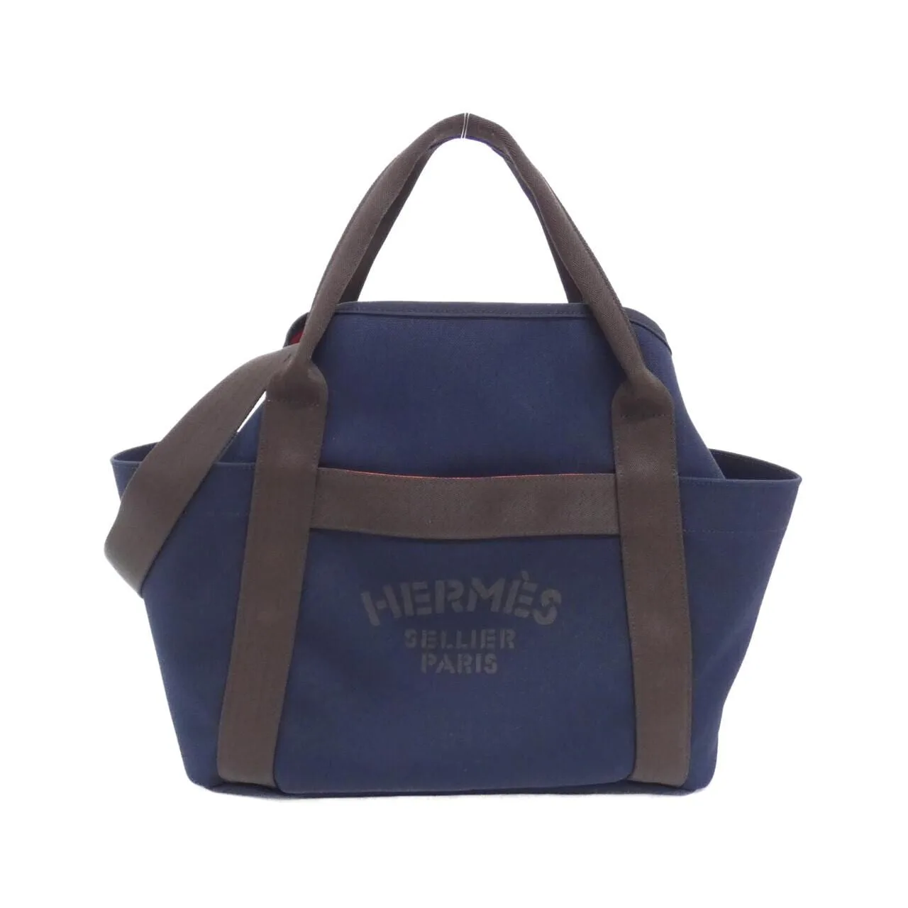 HERMES 068312CK 手提包 帆布