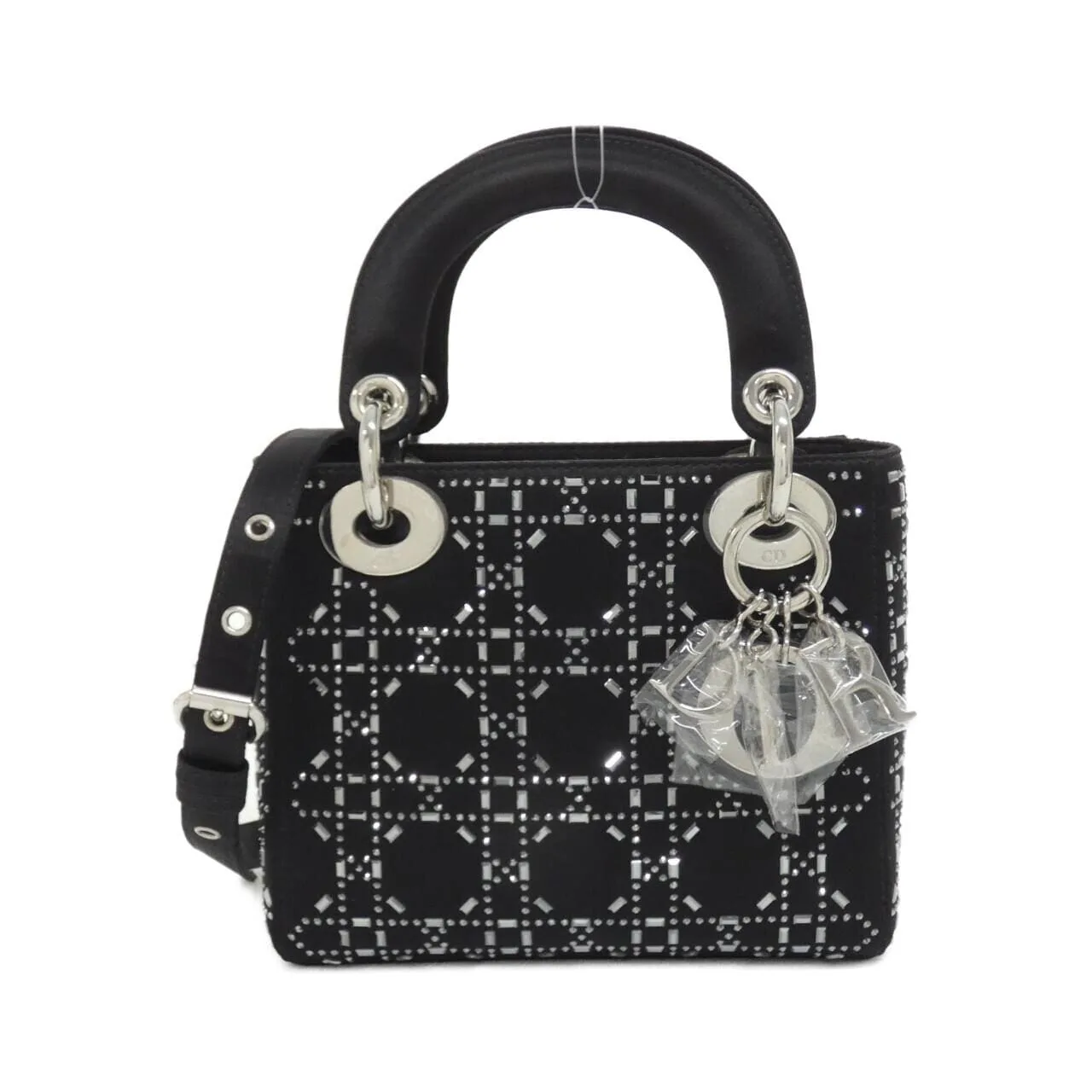 DIOR Lady Dior M0500PRTC Handbag Satin