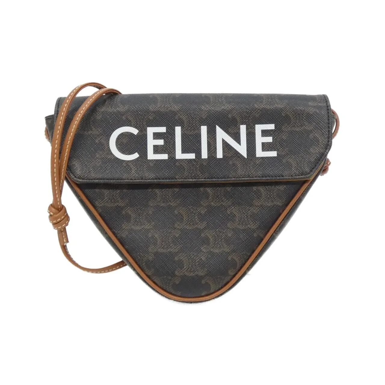 CELINE 10I192DM5 Shoulder Canvas