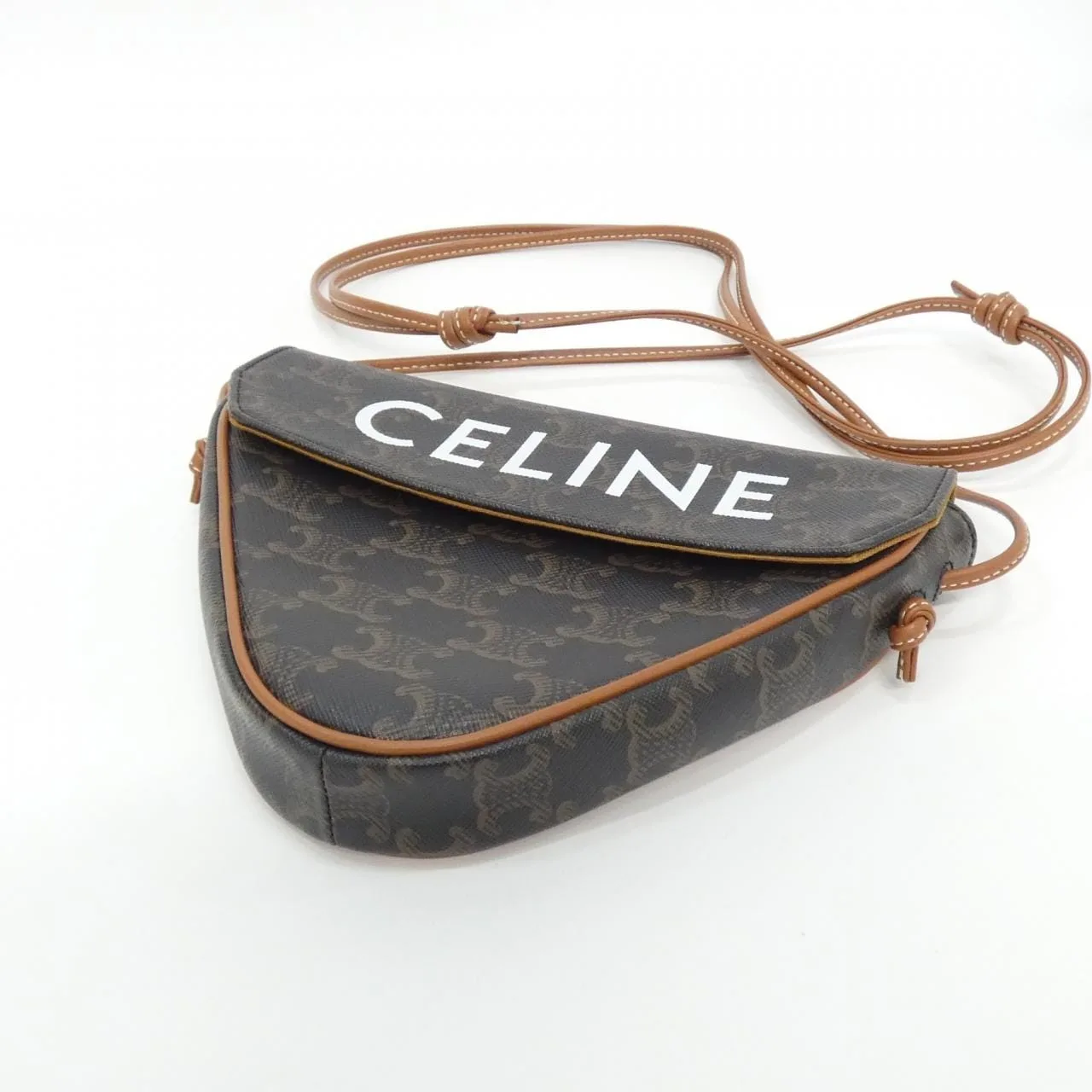 CELINE 10I192DM5 Shoulder Canvas 3