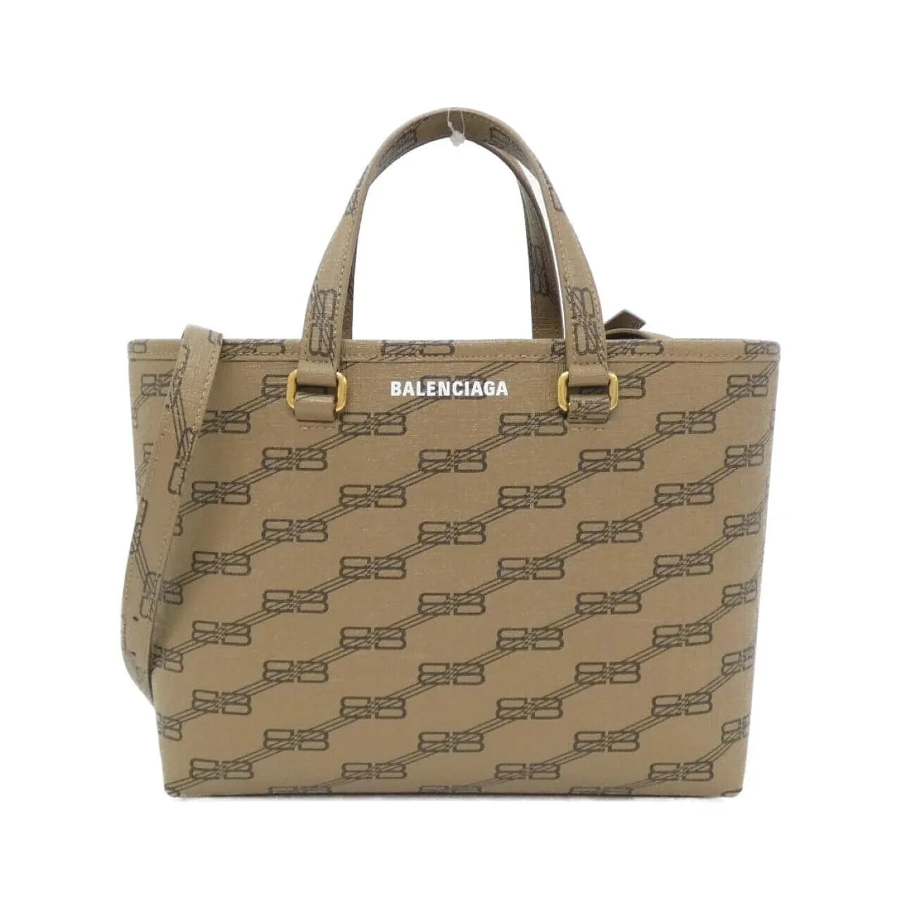 BALENCIAGA Everyday Shopper 702699 210DH Handbag Canvas