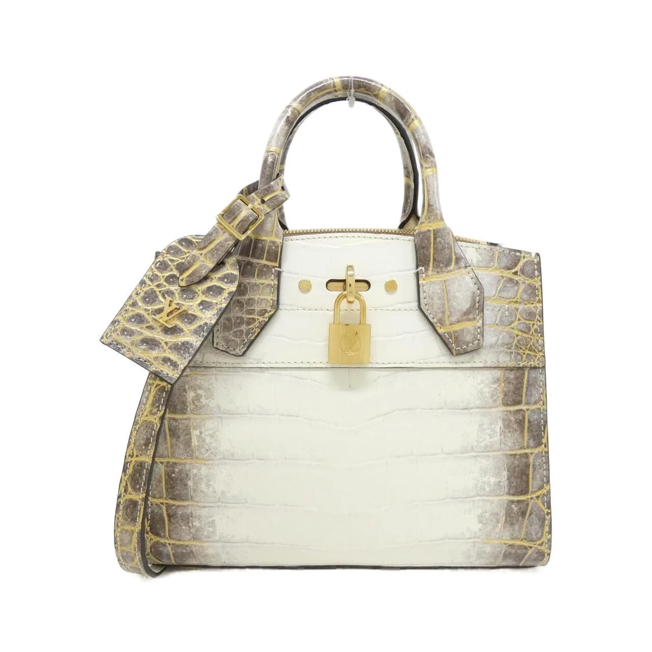 LOUIS VUITTON Steamer N98807 Handbag Leather