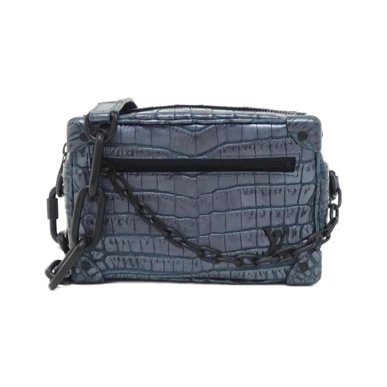 LOUIS VUITTON Soft Trunk 肩背包 皮革