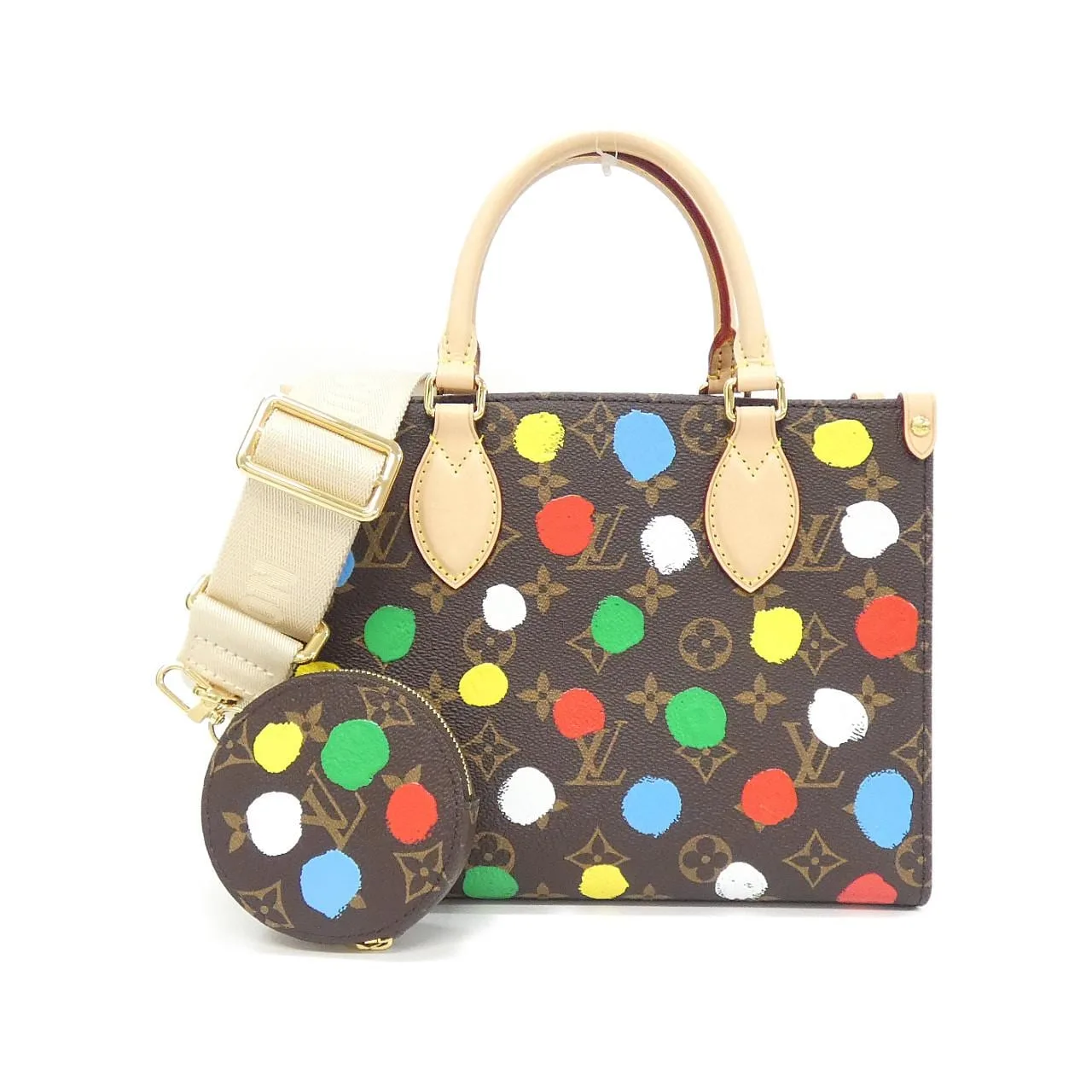LOUIS VUITTON OnTheGo M46380 Handbag Monogram