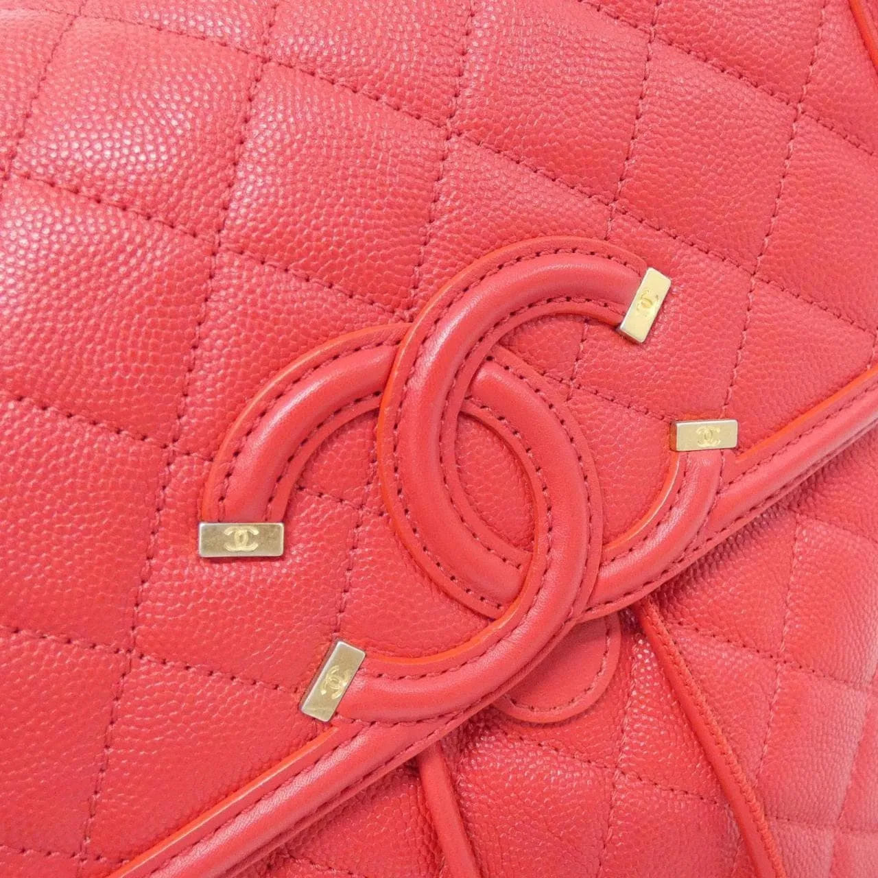 CHANEL 57090 背包 荔枝紋牛皮 4